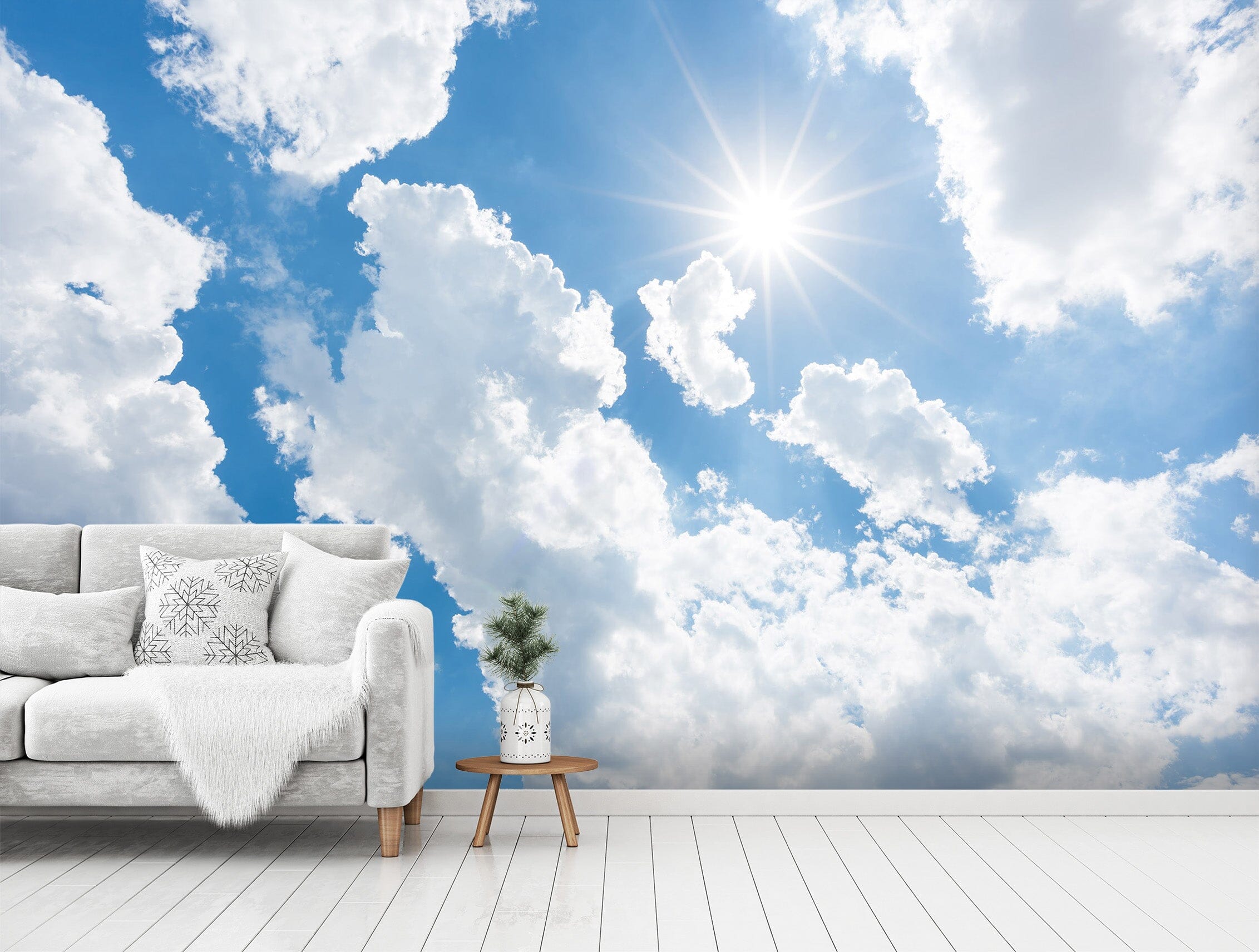 3D Clear Sky 1456 Wall Murals Wallpaper AJ Wallpaper 2