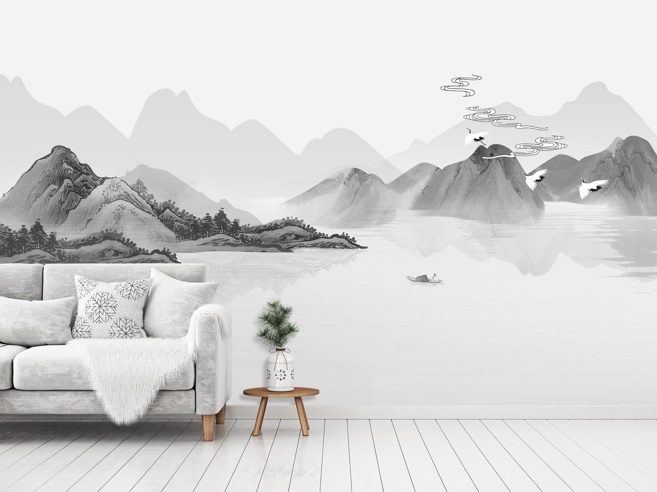 3D Black Valley 1415 Wall Murals Wallpaper AJ Wallpaper 2