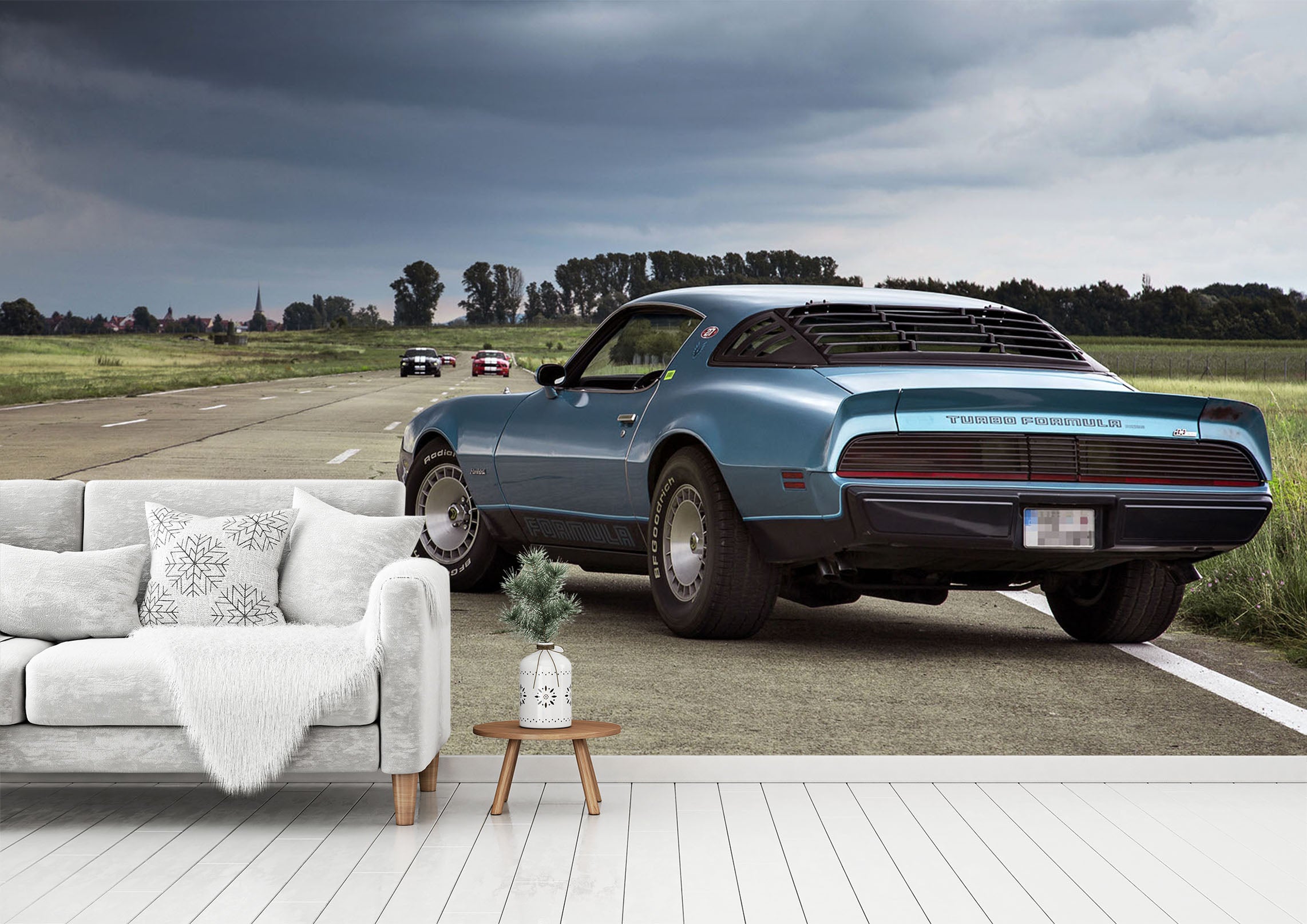 3D Shelby Luxury Car 190 Vehicle Wall Murals