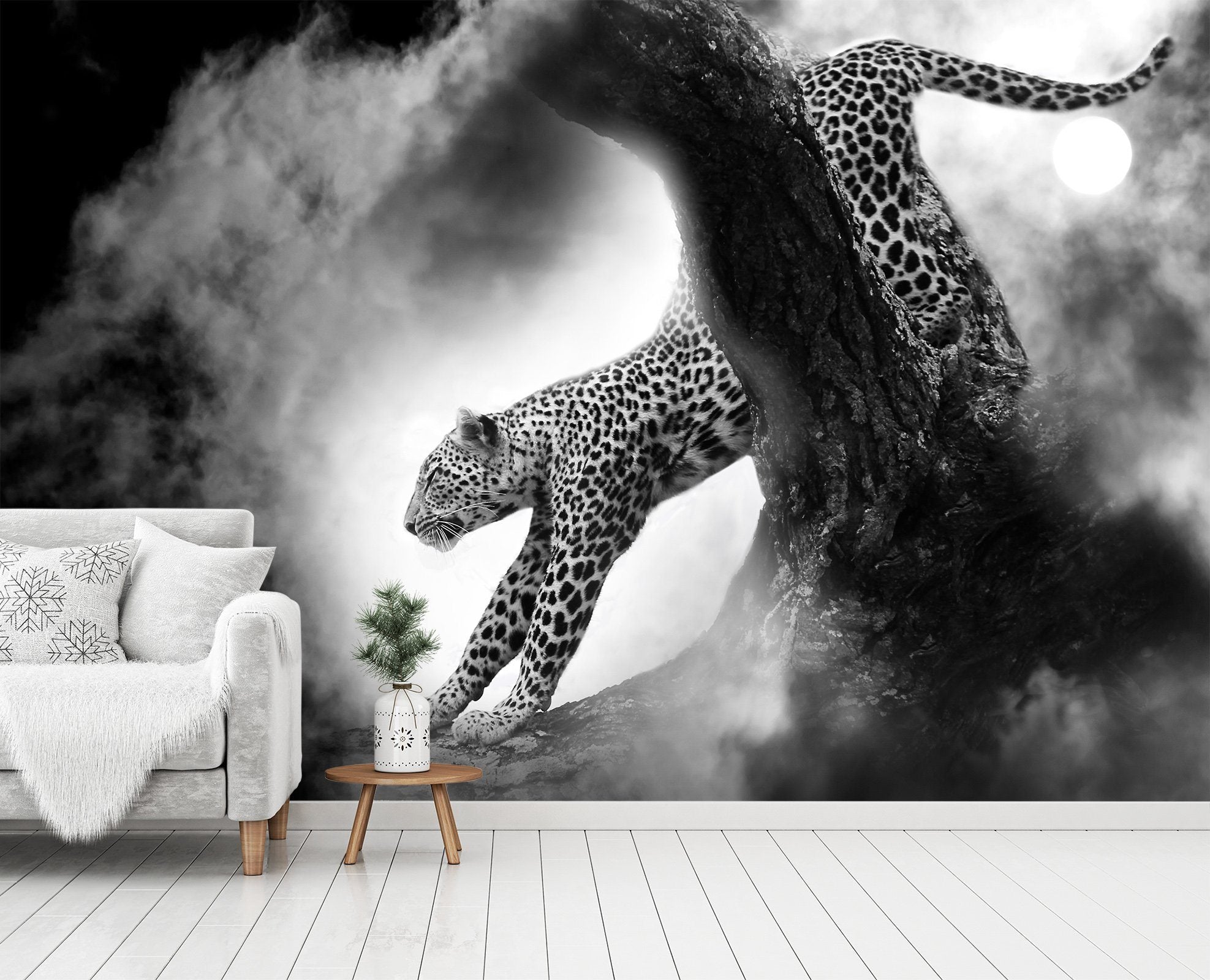 3D Black And White Tiger 208 Wallpaper AJ Wallpaper