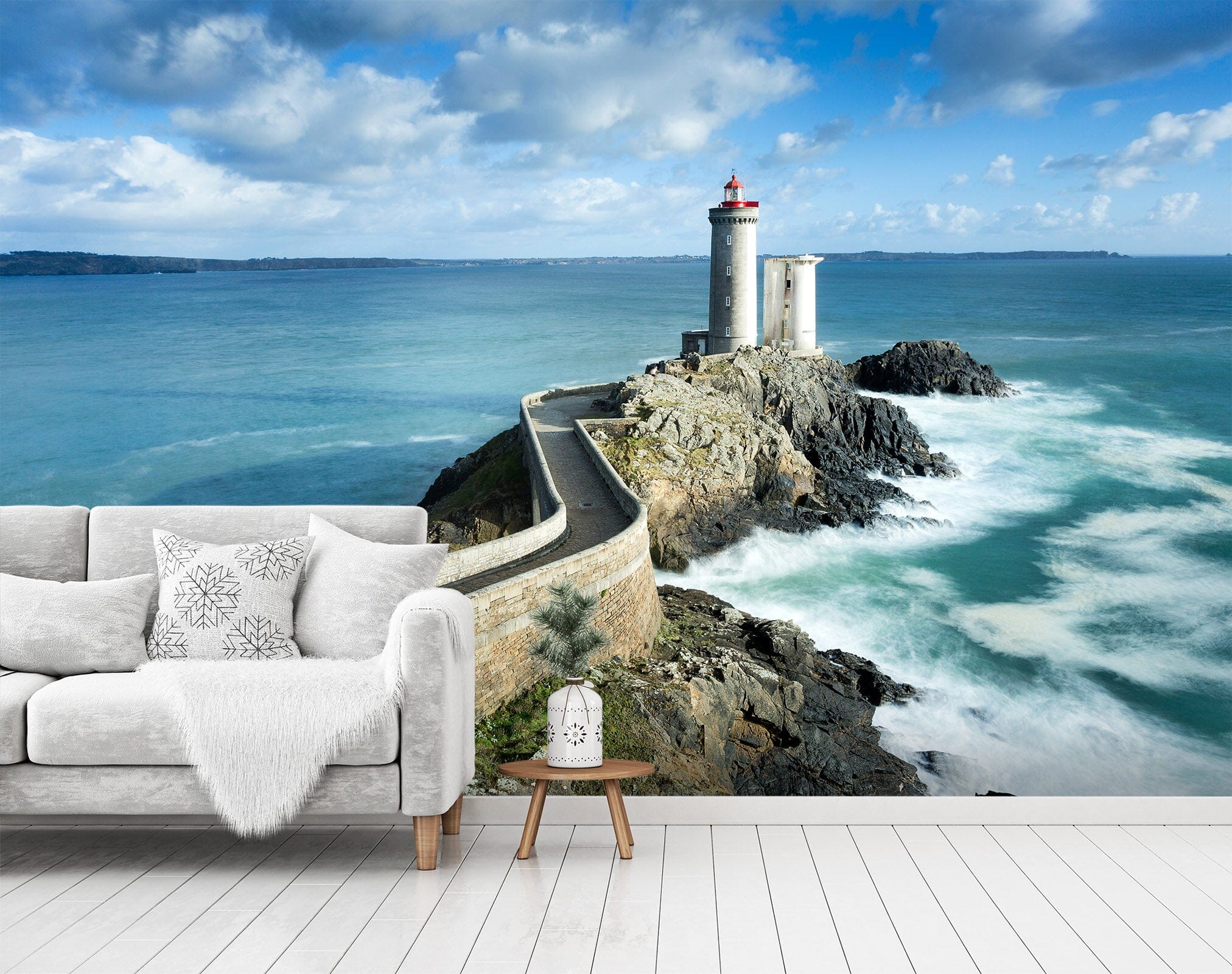 3D Sea Lighthouse 44 Wall Murals Wallpaper AJ Wallpaper 2