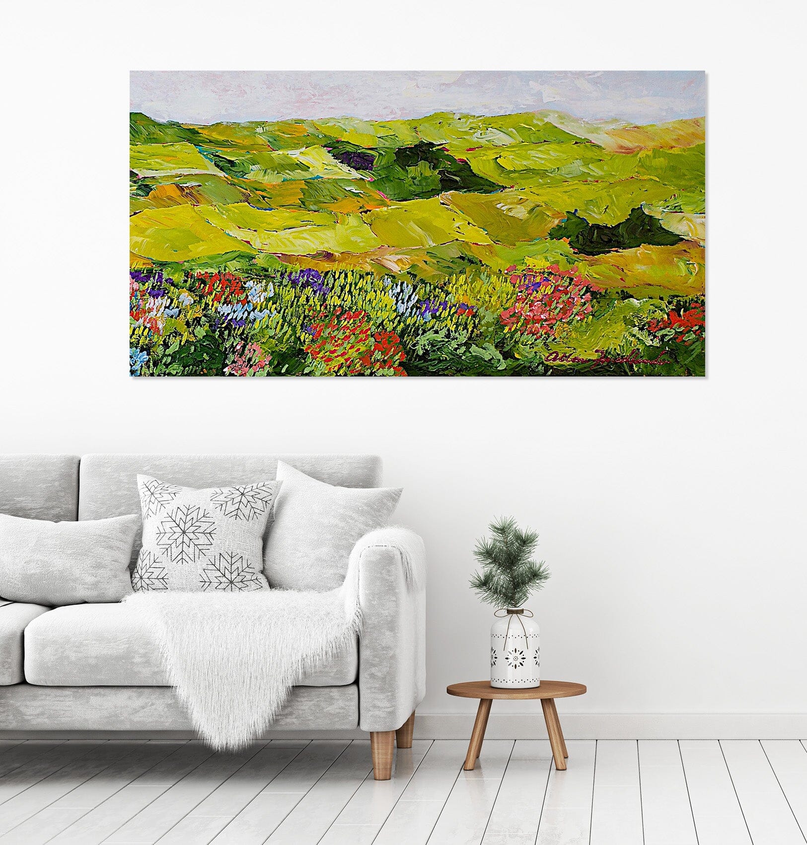 3D Painted Fields 177 Allan P. Friedlander Wall Sticker Wallpaper AJ Wallpaper 2