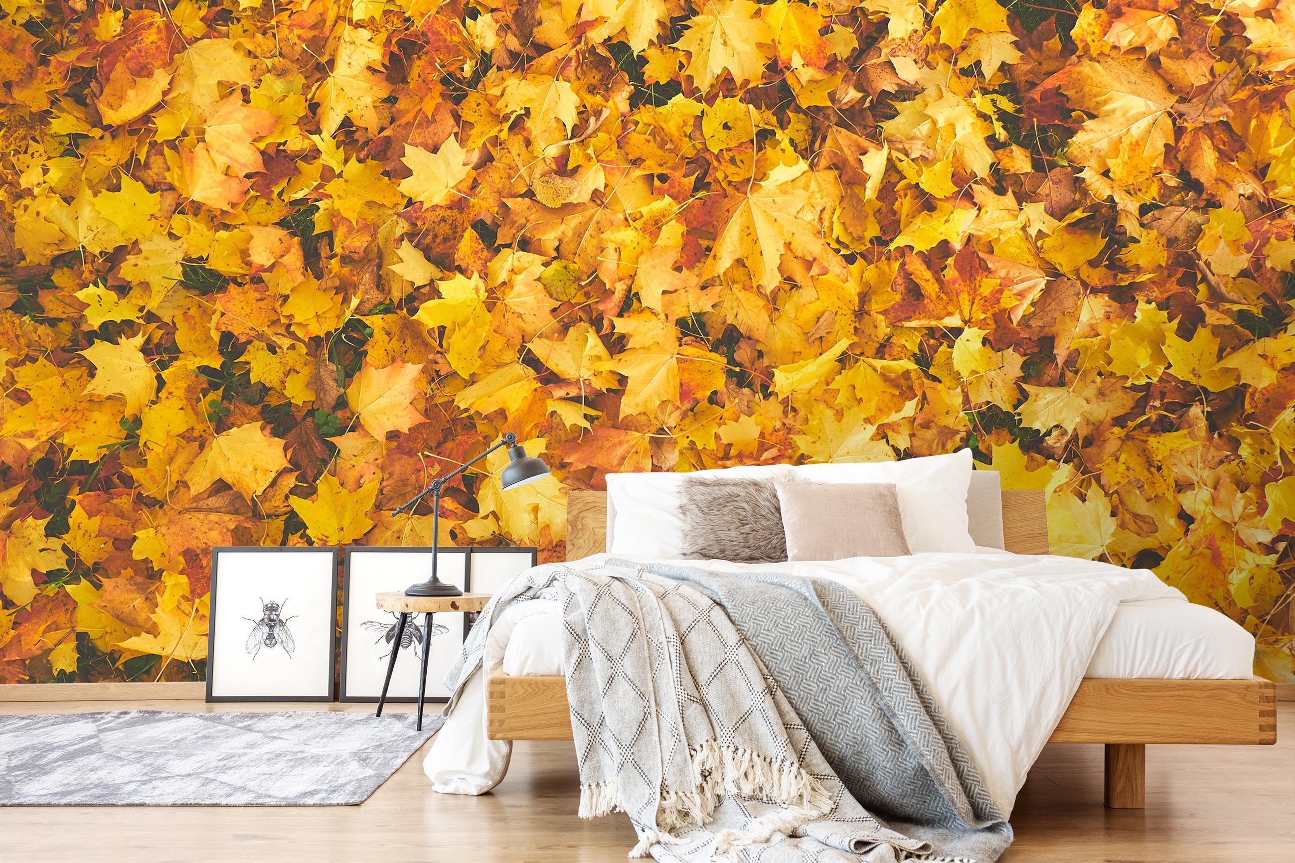 3D Maple Leaf Everywhere 659 Wallpaper AJ Wallpaper