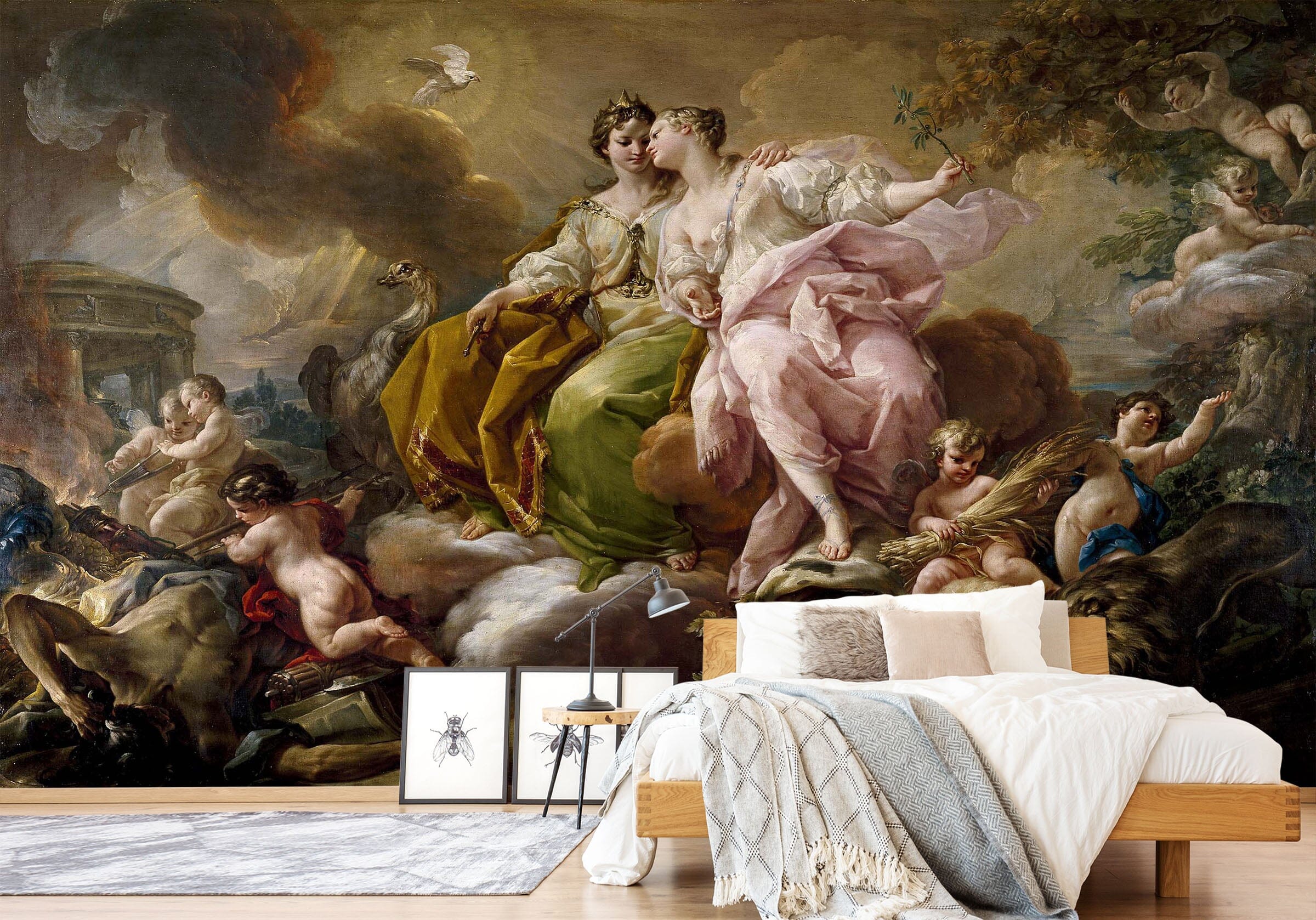 3D Oil Painting Religion 1721 Wall Murals Wallpaper AJ Wallpaper 2