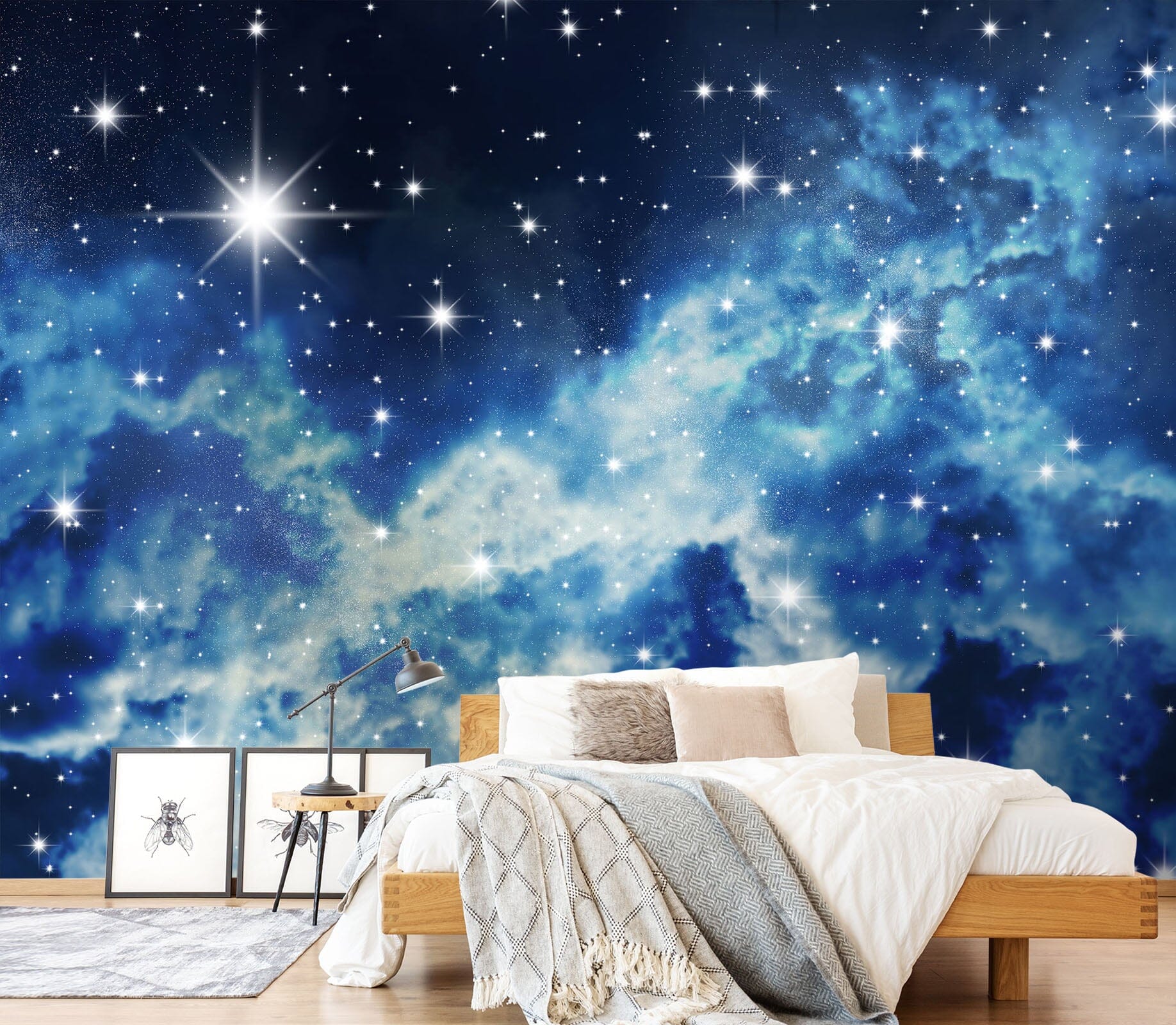 3D Galaxy Starry Sky 159 Wall Murals Wallpaper AJ Wallpaper 2