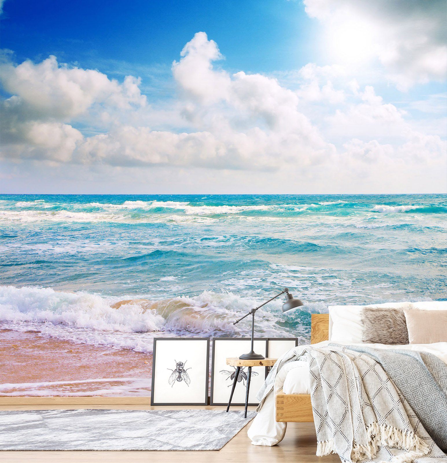 3D Beach Sunshine 147 Wall Murals Wallpaper AJ Wallpaper 2