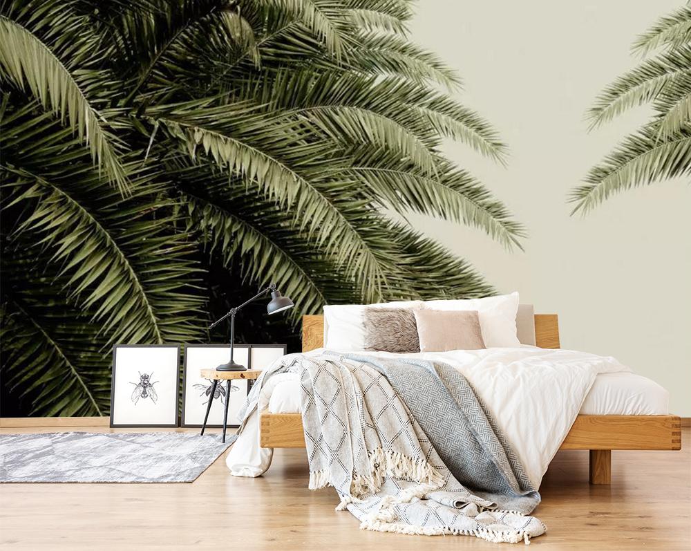 3D Green Leaf 016 Wallpaper AJ Wallpaper