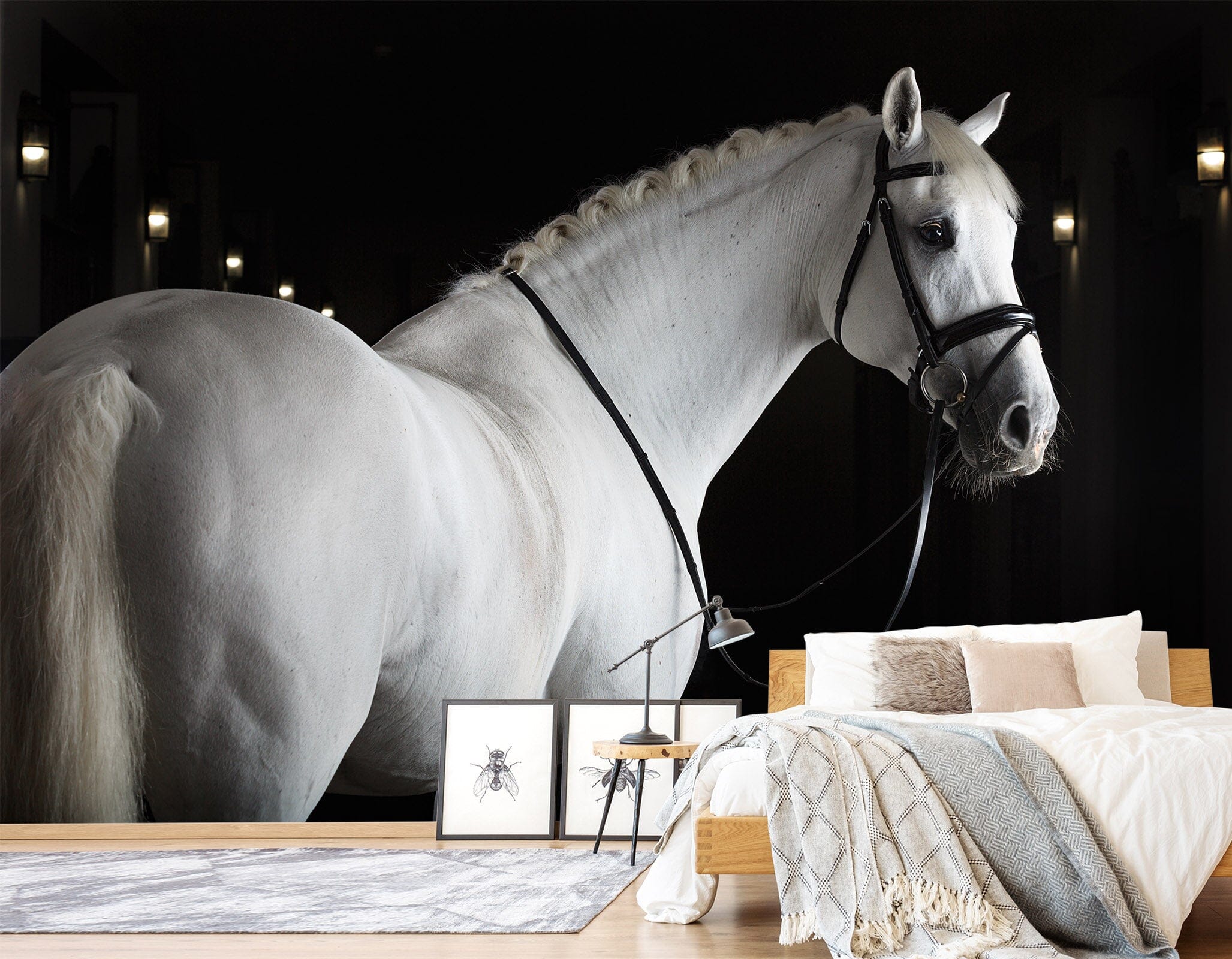 3D Pretty Horse 370 Wall Murals Wallpaper AJ Wallpaper 2