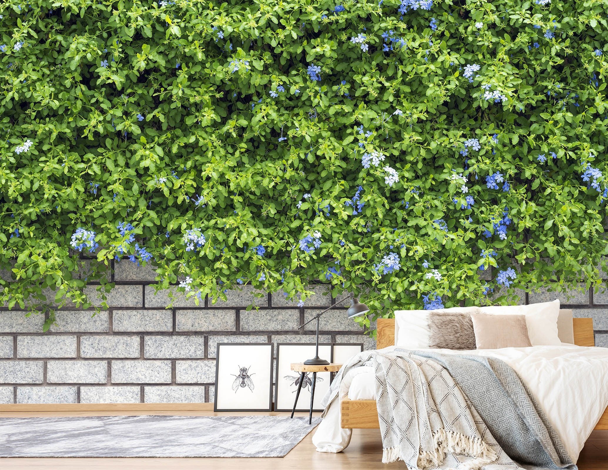 3D Vegetation Wall Plant 1529 Wallpaper AJ Wallpaper 2