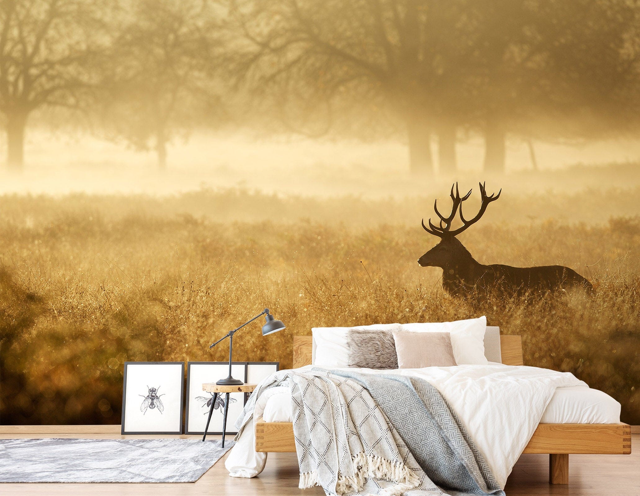 3D Prairie Sheep 131 Wall Murals Wallpaper AJ Wallpaper 2