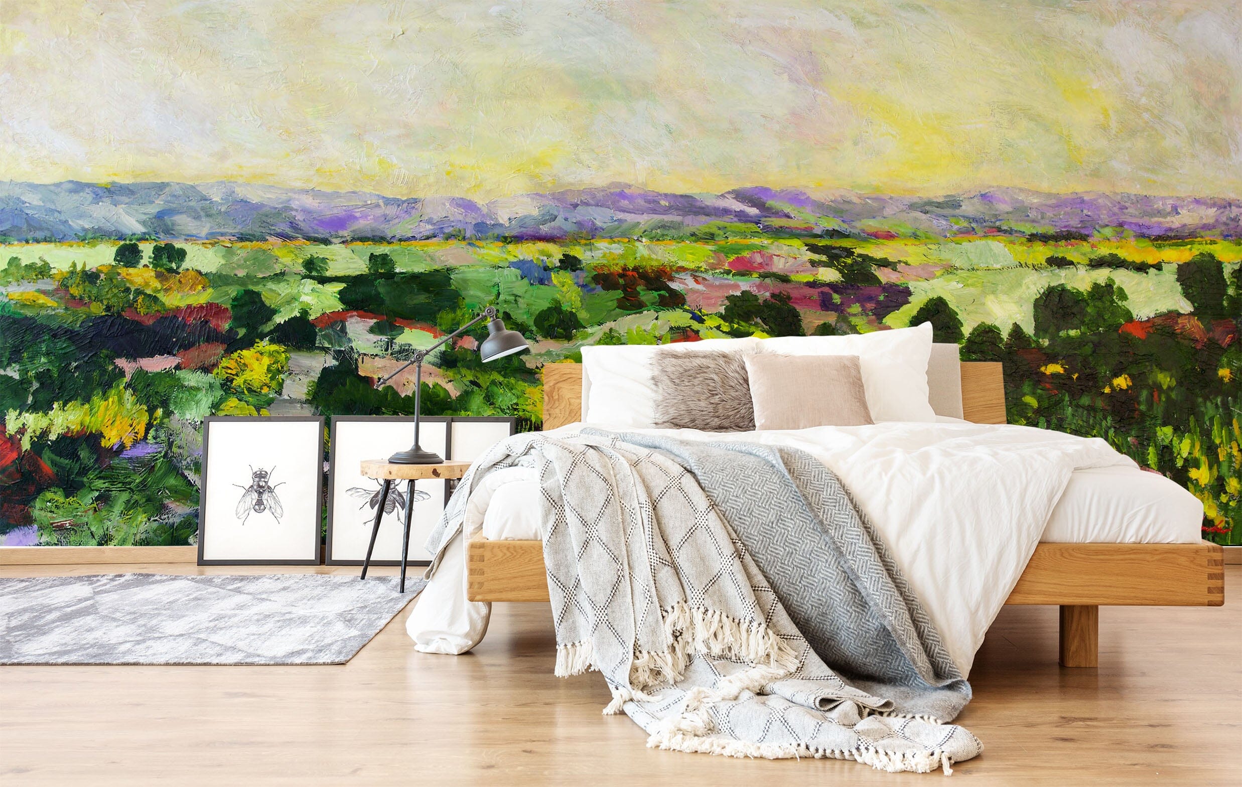 3D Field Oil Painting 199 Allan P. Friedlander Wall Mural Wall Murals Wallpaper AJ Wallpaper 2