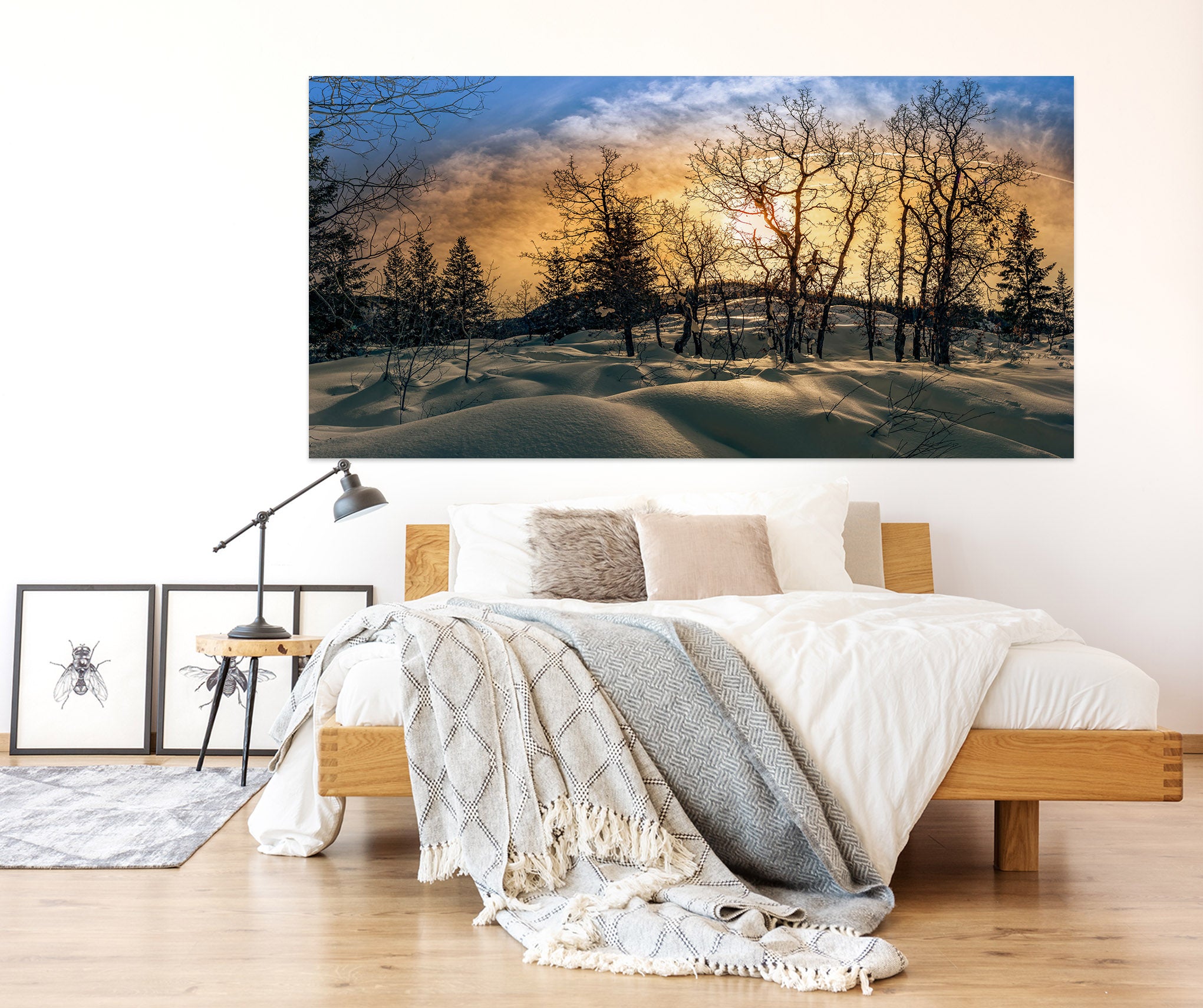 3D Snow Trees 4050 Beth Sheridan Wall Sticker