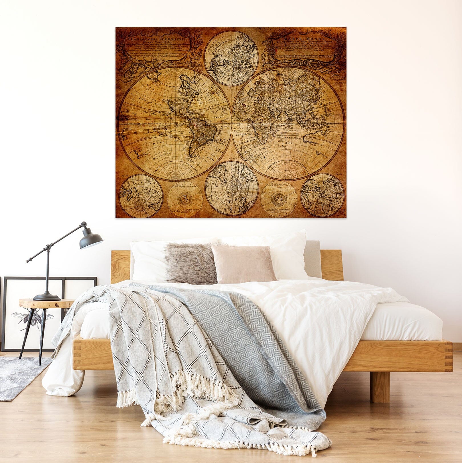 3D Beautiful World 135 World Map Wall Sticker Wallpaper AJ Wallpaper 2