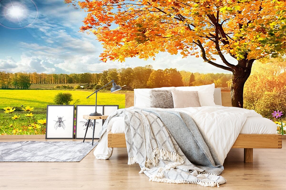 3D Golden Manor 104 Wall Murals Wallpaper AJ Wallpaper 2