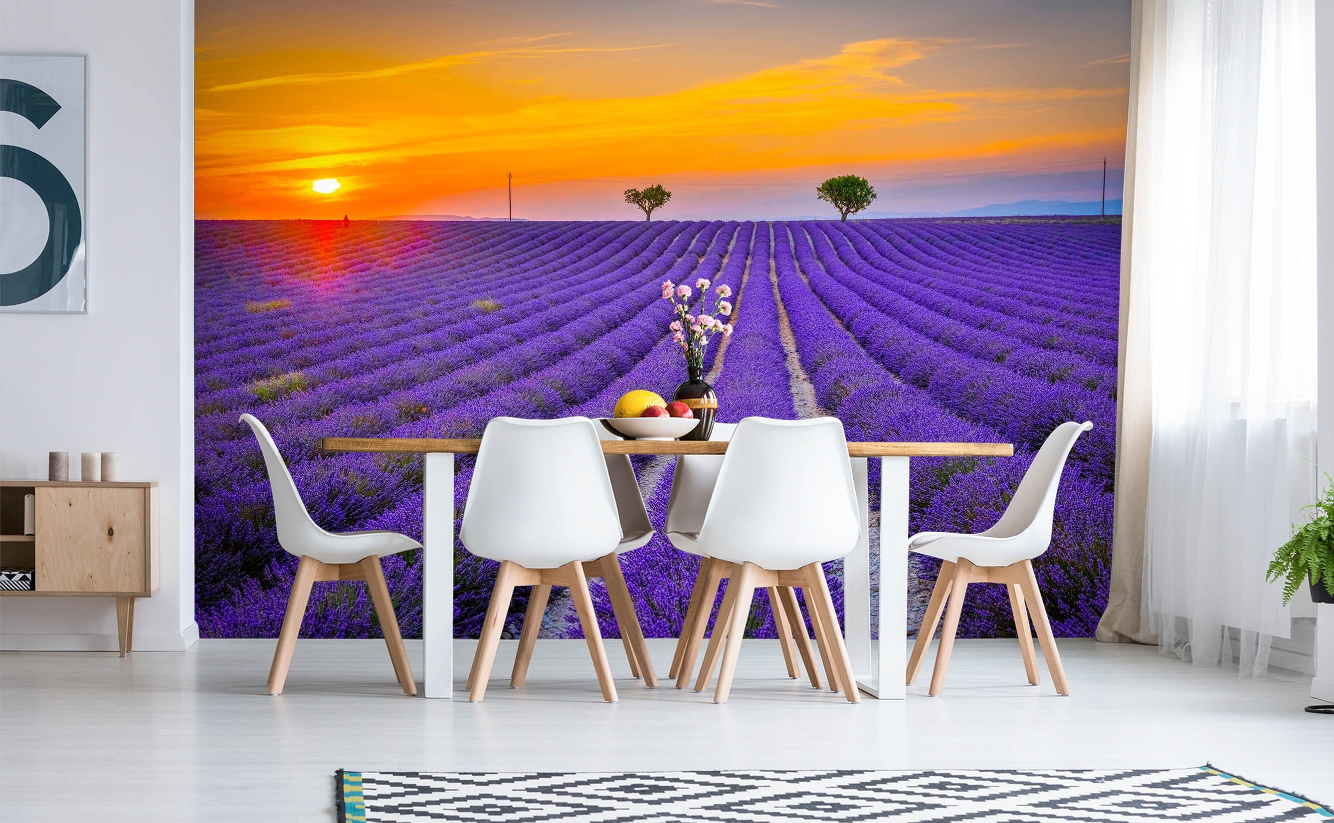 3D Purple Lavender 1450 Marco Carmassi Wall Mural Wall Murals Wallpaper AJ Wallpaper 2