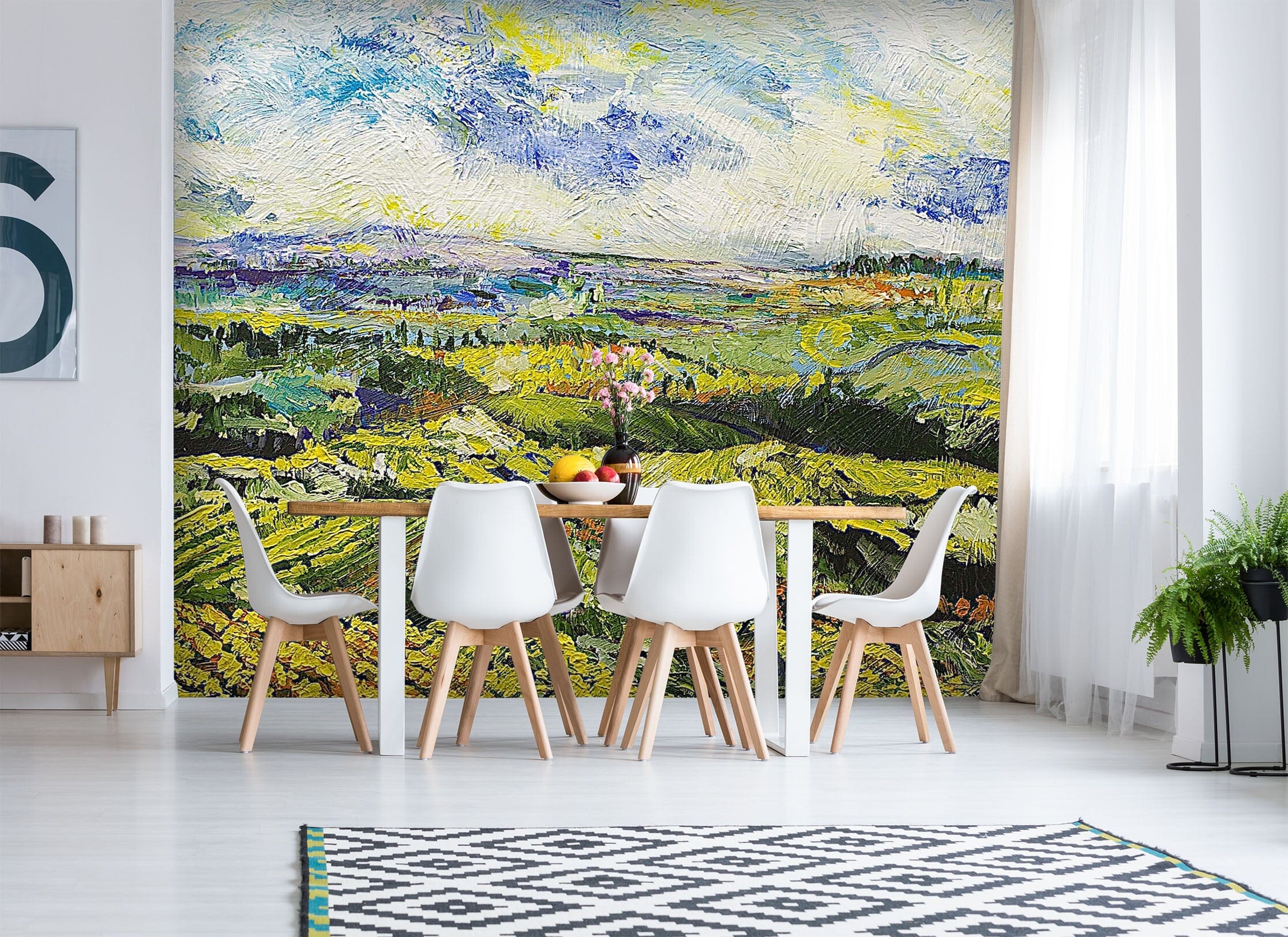 3D Field Flowers 116 Allan P. Friedlander Wall Mural Wall Murals Wallpaper AJ Wallpaper 2