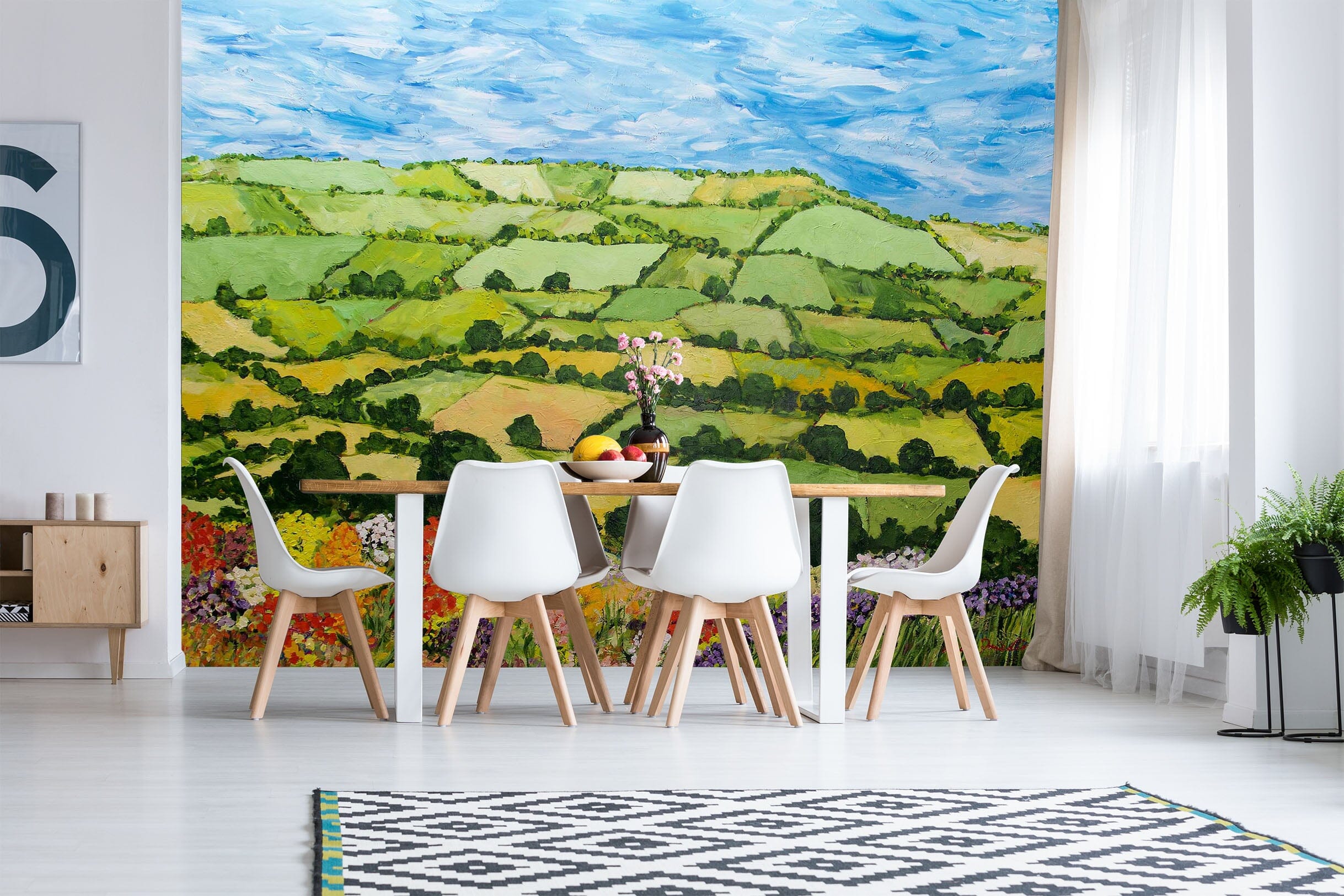 3D Summer Sunshine 240 Allan P. Friedlander Wall Mural Wall Murals Wallpaper AJ Wallpaper 2