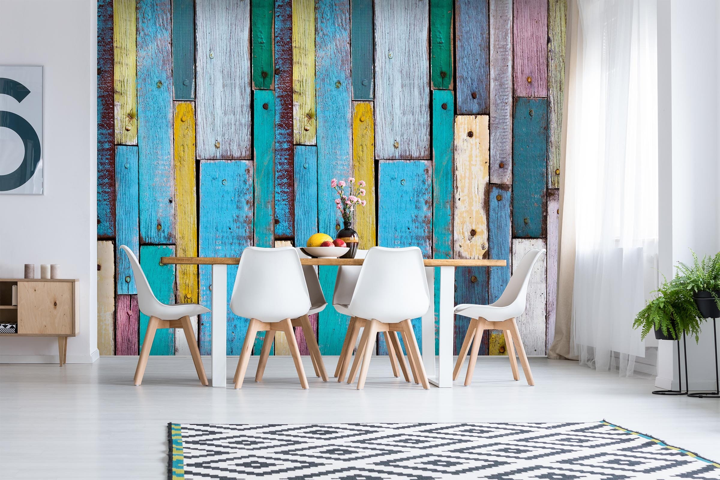 3D Color Wooden Board 133 Wall Murals Wallpaper AJ Wallpaper 2