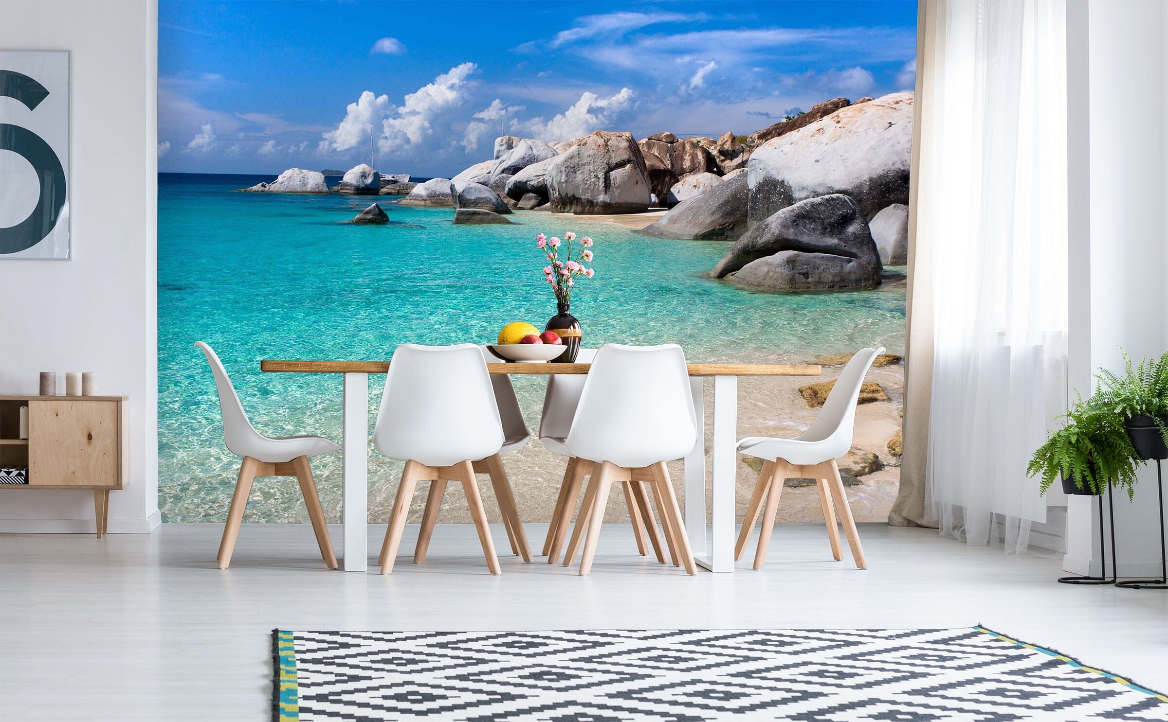 3D Seaside Beach 136 Wall Murals Wallpaper AJ Wallpaper 2