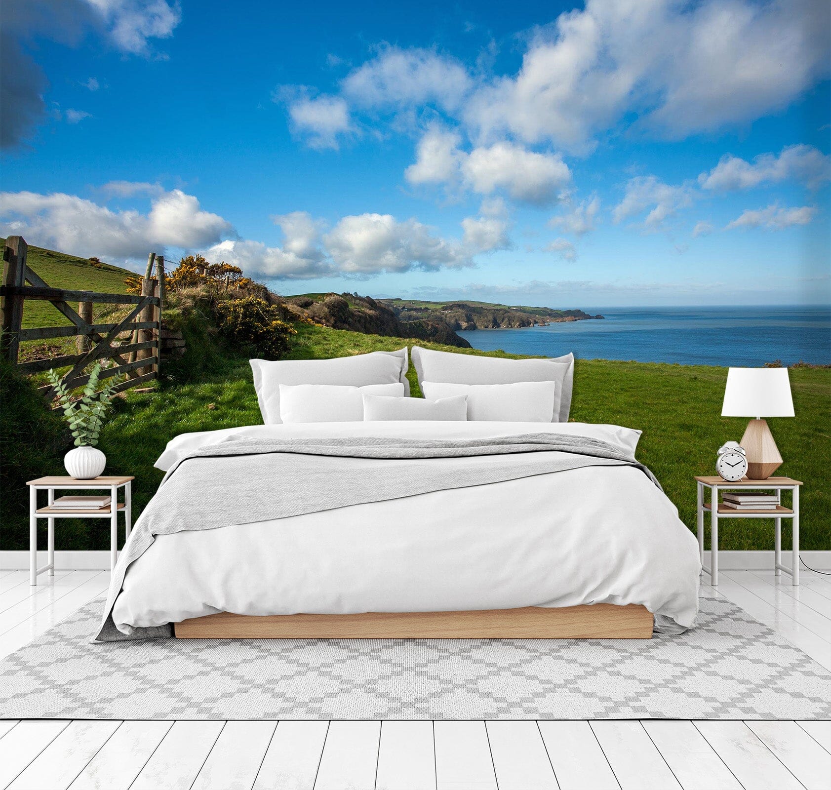 3D Grassland Sky 1676 Wall Murals Wallpaper AJ Wallpaper 2