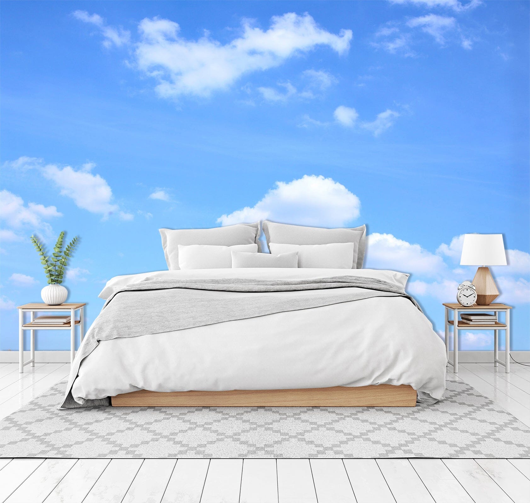 3D Blue Sky 1618 Wall Murals Wallpaper AJ Wallpaper 2