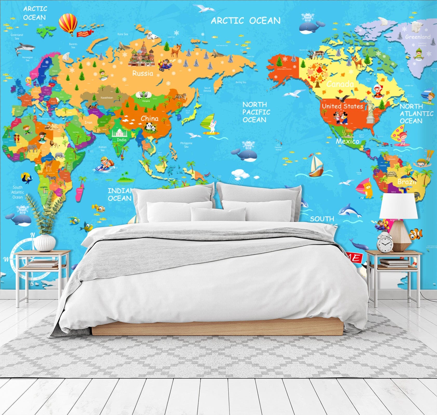 3D Color Earth 1695 Wall Murals Wallpaper AJ Wallpaper 2