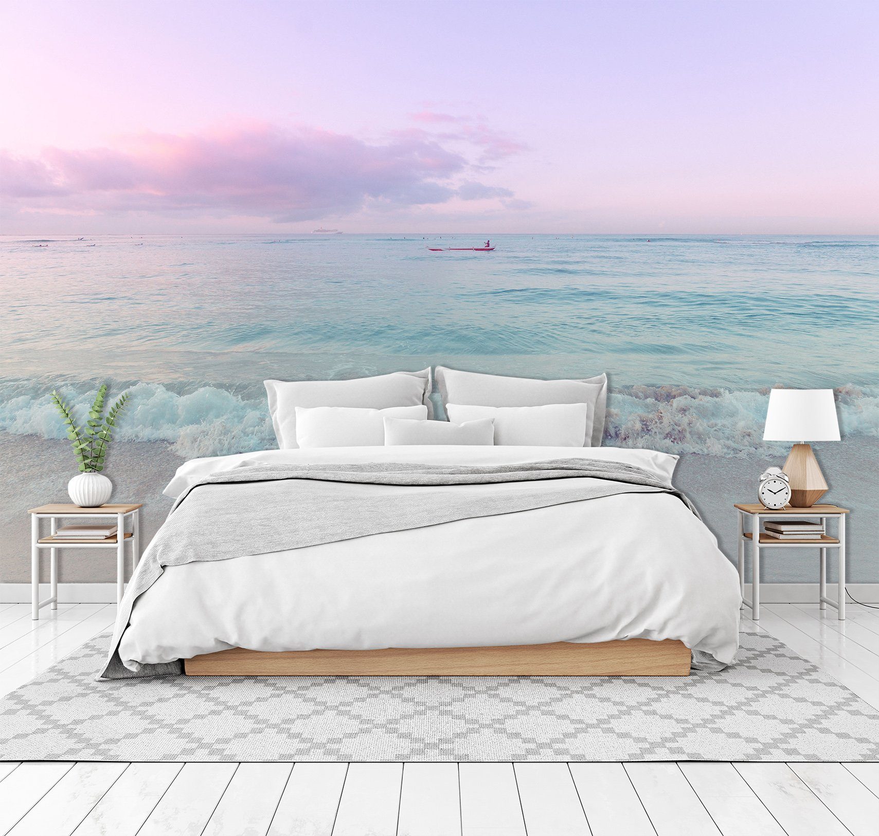 3D Beautiful Sea View 108 Noirblanc777 Wall Mural Wall Murals Wallpaper AJ Wallpaper 2