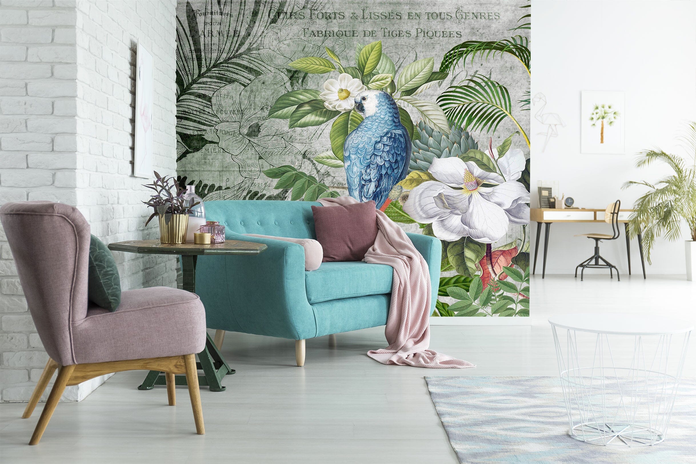 3D Kingdom Of Birds 1426 Andrea haase Wall Mural Wall Murals Wallpaper AJ Wallpaper 2