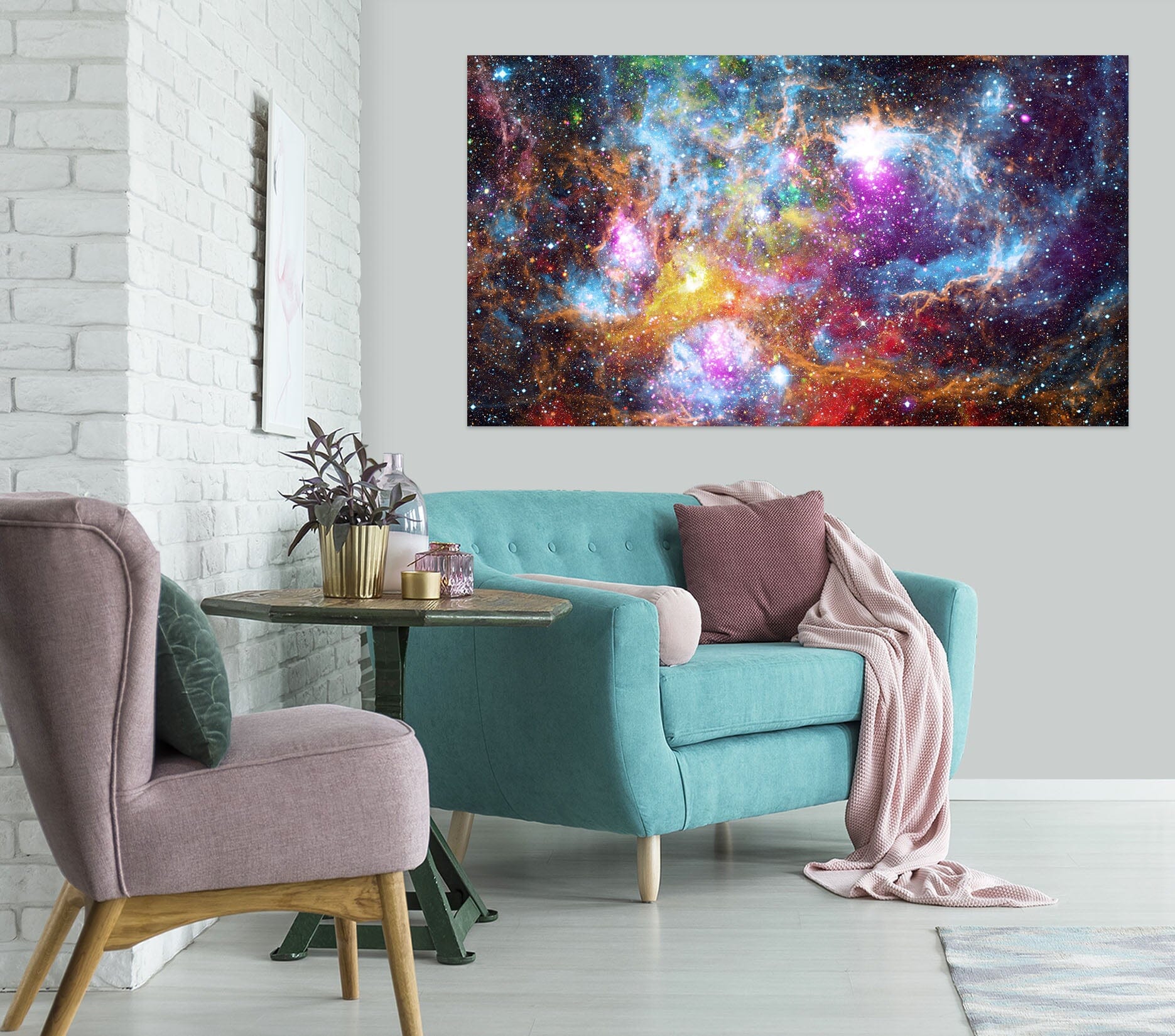 3D Color Starry Sky 1092 Wall Sticker Wallpaper AJ Wallpaper 2