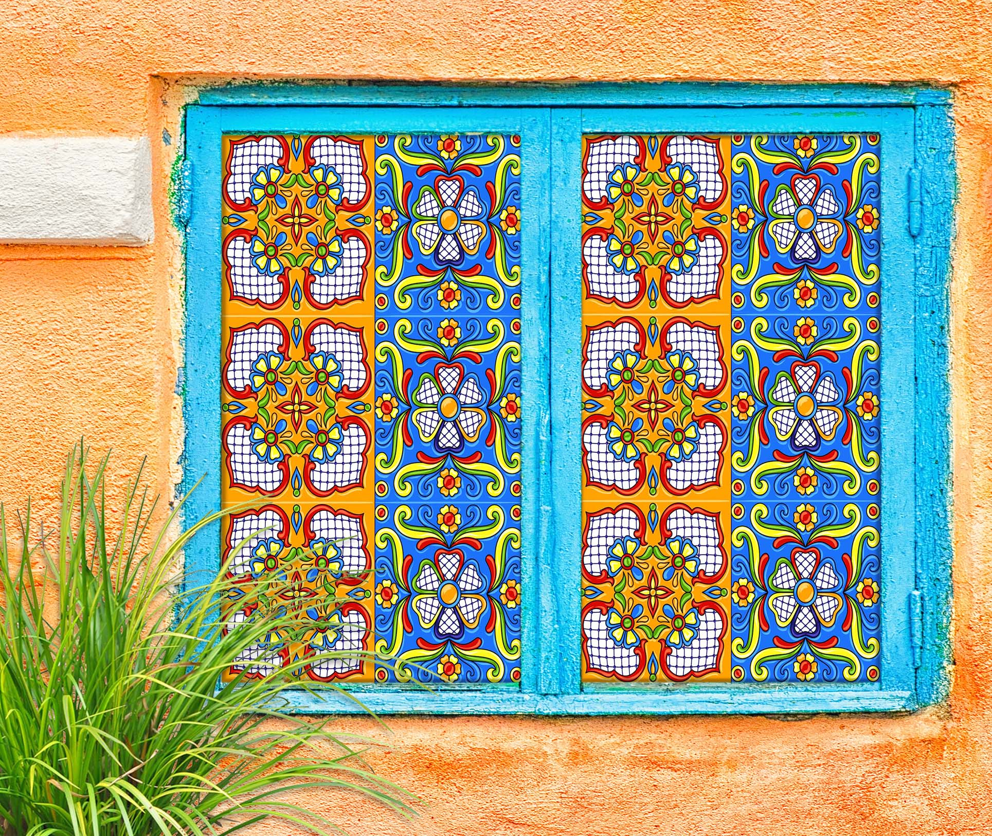 3D Cloud Pattern 112 Window Film Print Sticker Cling Stained Glass UV Block