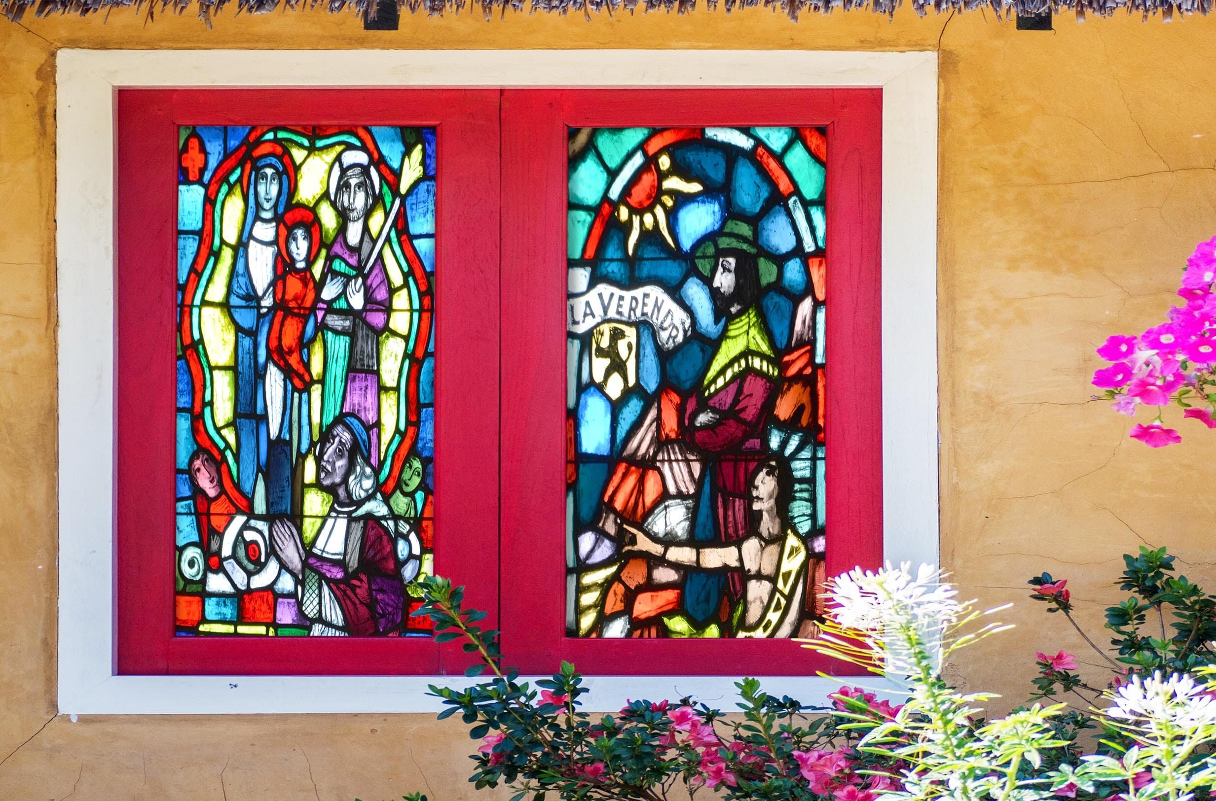 3D Religious Believer 347 Window Film Print Sticker Cling Stained Glass UV Block Wallpaper AJ Wallpaper 2