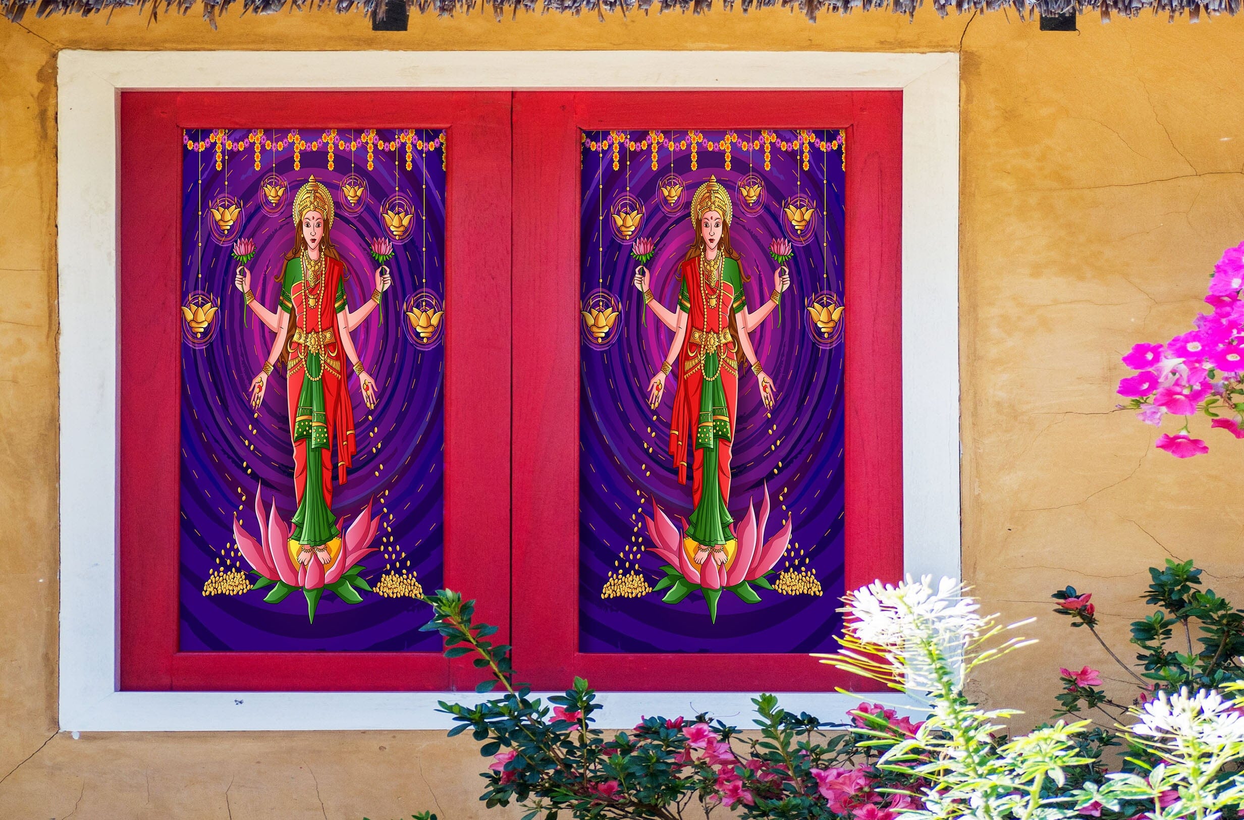 3D Crown Woman 227 Window Film Print Sticker Cling Stained Glass UV Block Wallpaper AJ Wallpaper 2