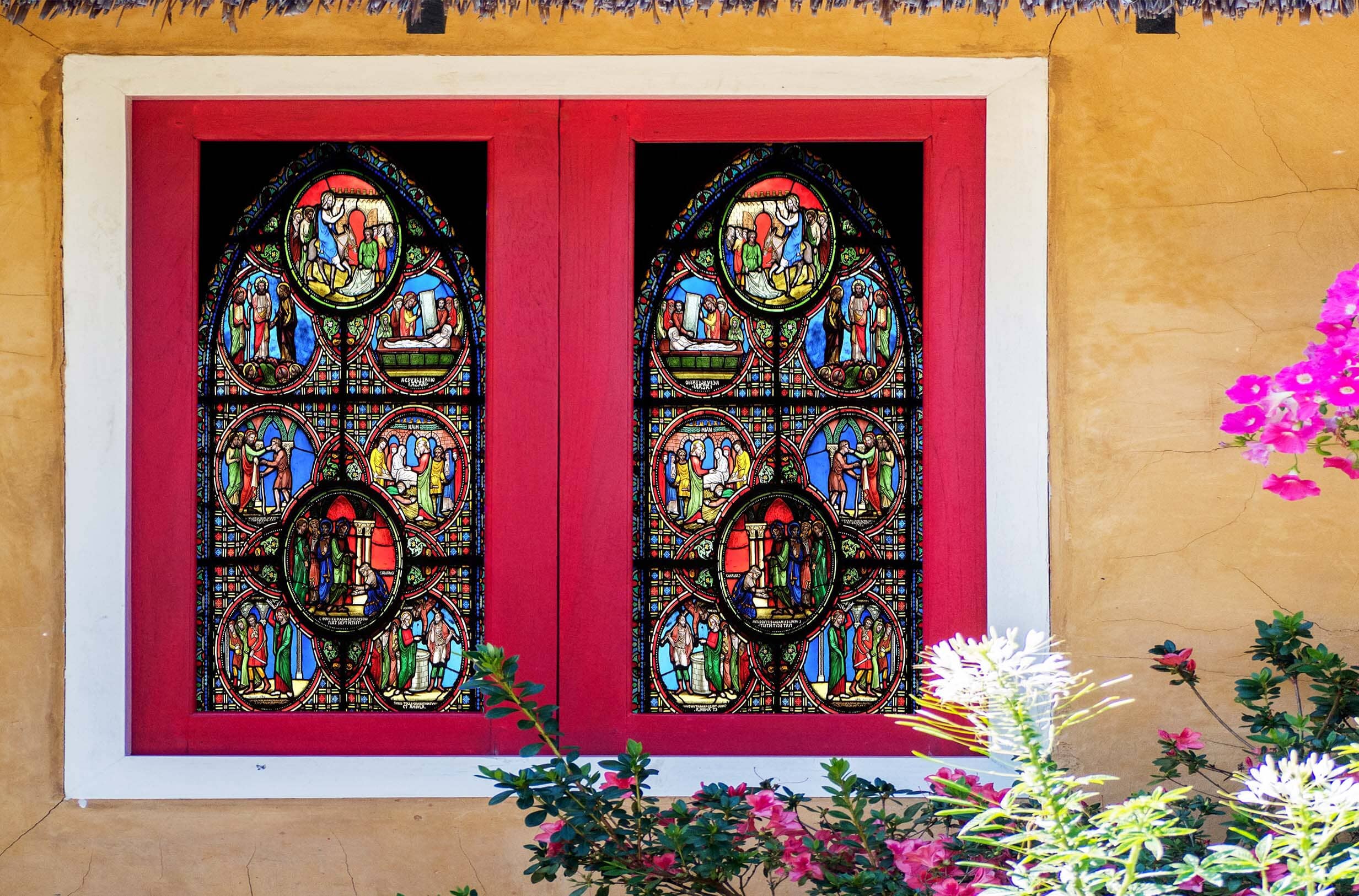 3D Religion Pattern 418 Window Film Print Sticker Cling Stained Glass UV Block Wallpaper AJ Wallpaper 2