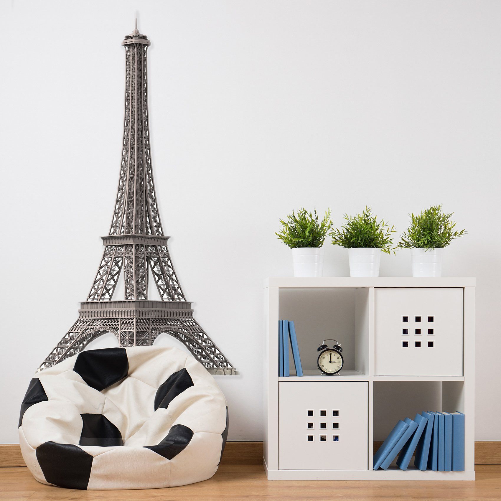 3D Eiffel-tower 0141 Wall Stickers Wallpaper AJ Wallpaper