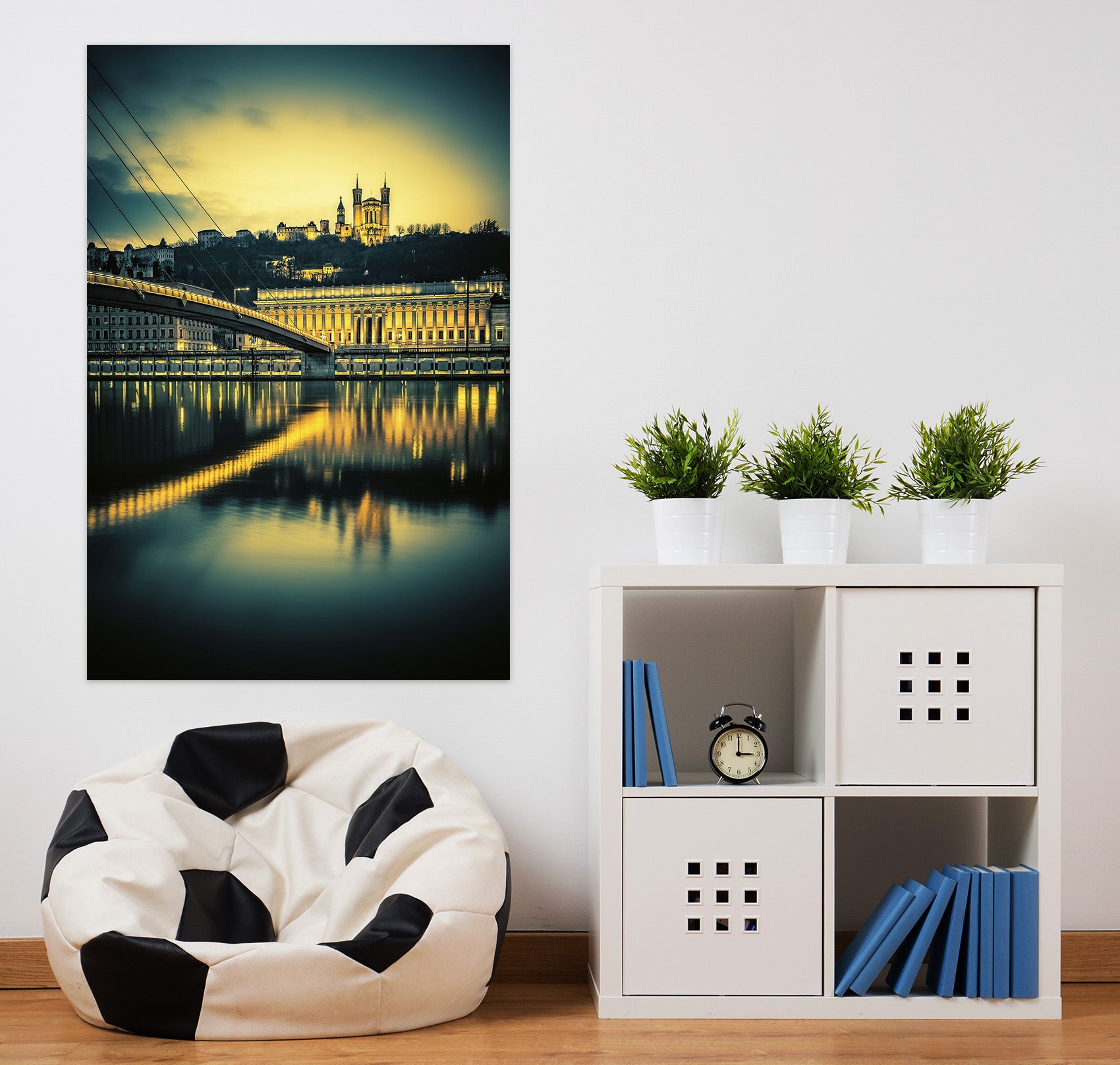 3D Villa Sunset 1004 Wall Sticker