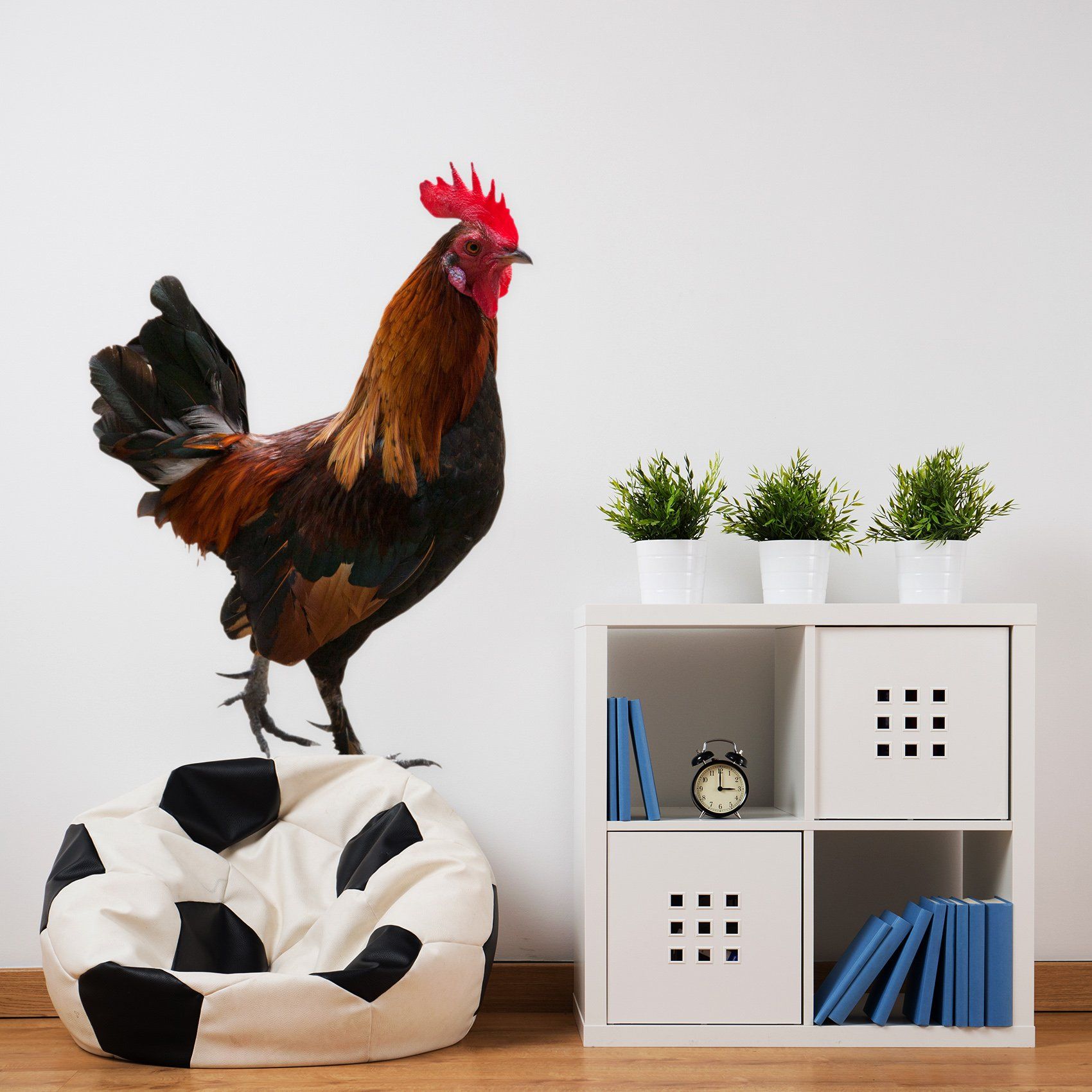3D Big Cock 192 Animals Wall Stickers Wallpaper AJ Wallpaper