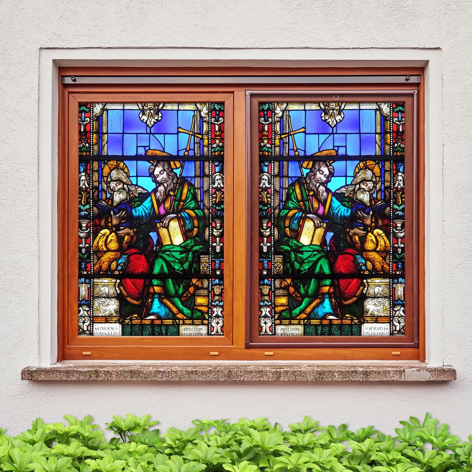 3D Bible Lion 234 Window Film Print Sticker Cling Stained Glass UV Block Wallpaper AJ Wallpaper 2