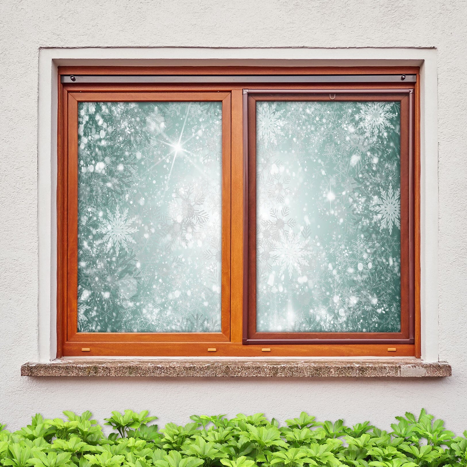 3D Beautiful Snowflake 289 Window Film Print Sticker Cling Stained Glass UV Block Wallpaper AJ Wallpaper 2