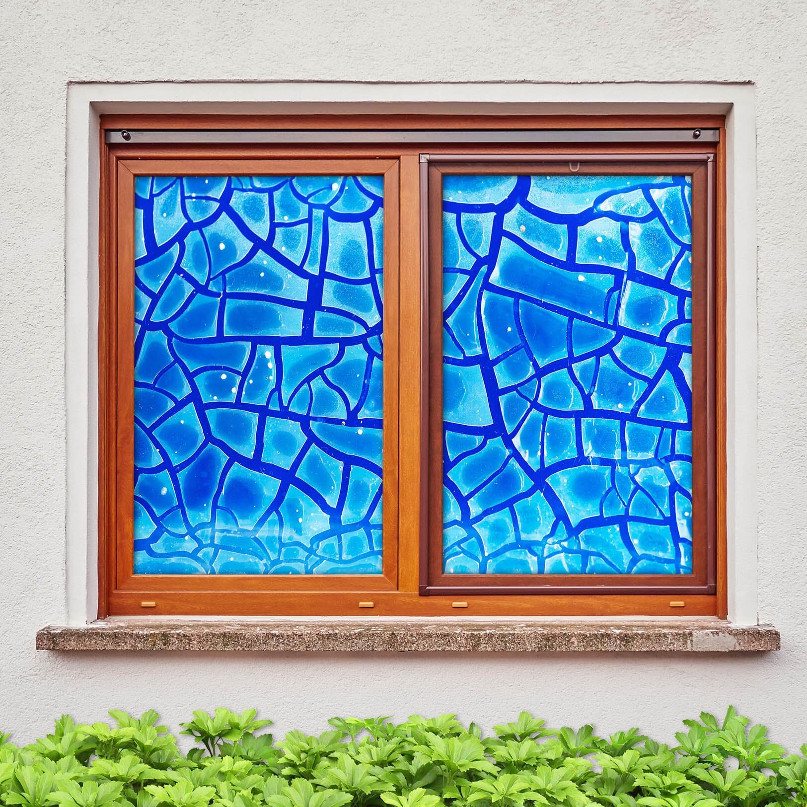 3D Irregular Crack 299 Window Film Print Sticker Cling Stained Glass UV Block Wallpaper AJ Wallpaper 2