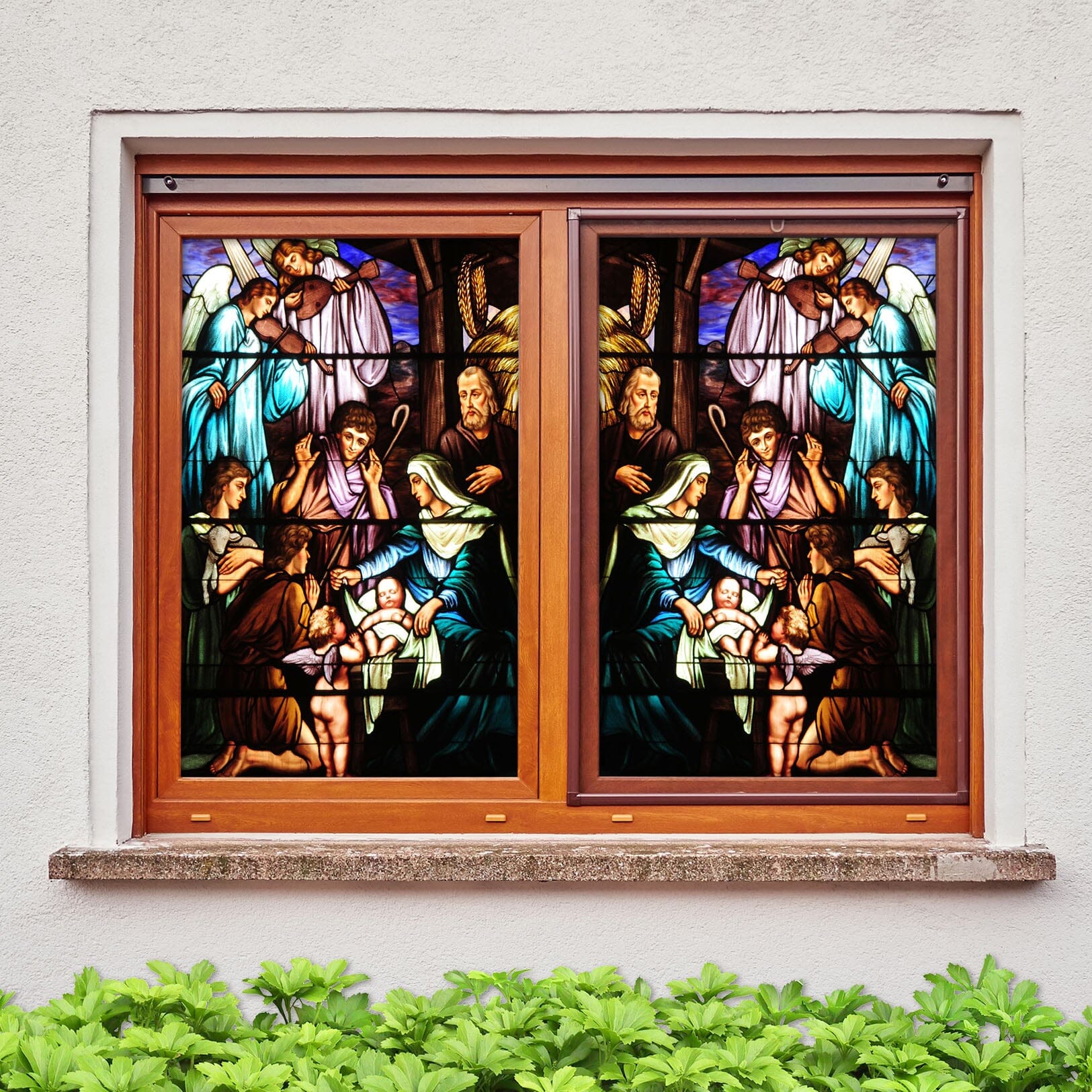 3D Angel Baby 122 Window Film Print Sticker Cling Stained Glass UV Block Wallpaper AJ Wallpaper 2