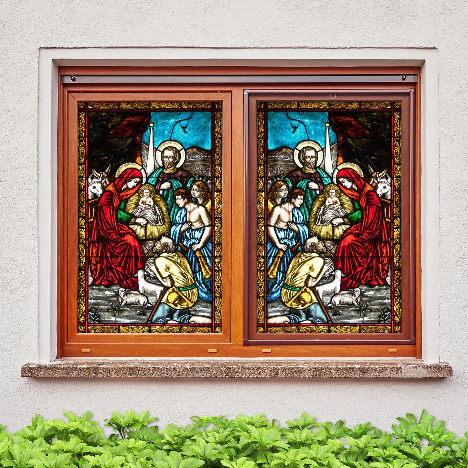 3D Holy Child 243 Window Film Print Sticker Cling Stained Glass UV Block Wallpaper AJ Wallpaper 2