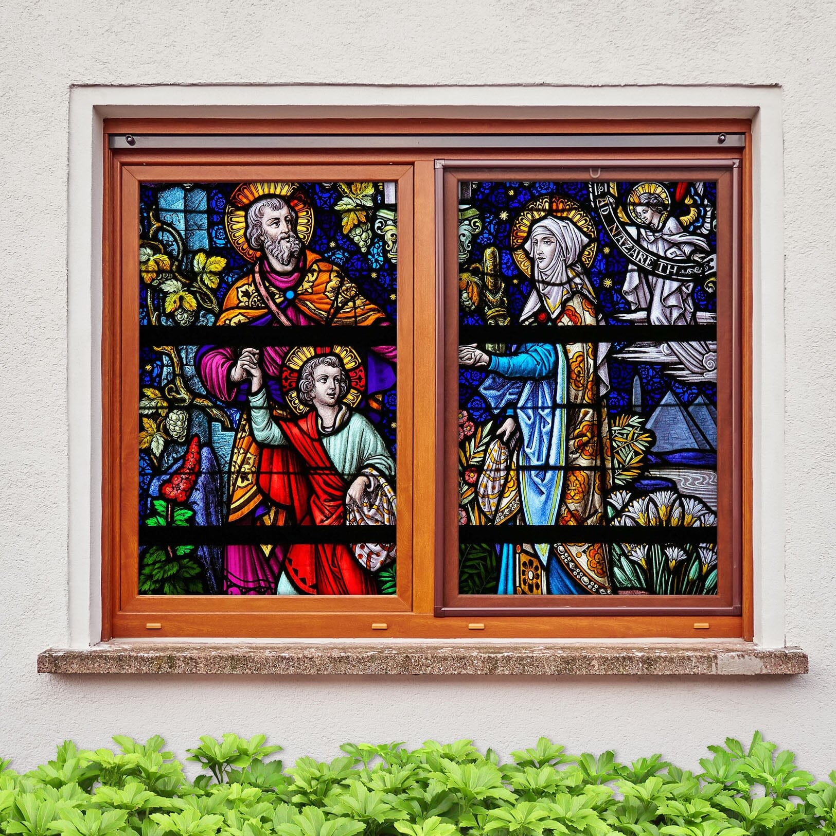 3D Old And Strong 172 Window Film Print Sticker Cling Stained Glass UV Block Wallpaper AJ Wallpaper 2
