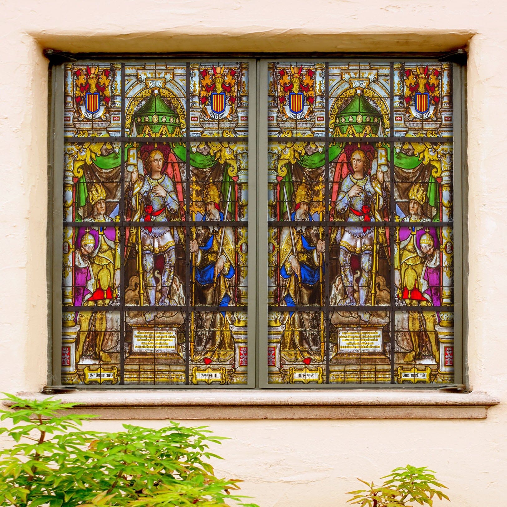 3D Armor Soldier 137 Window Film Print Sticker Cling Stained Glass UV Block Wallpaper AJ Wallpaper 2