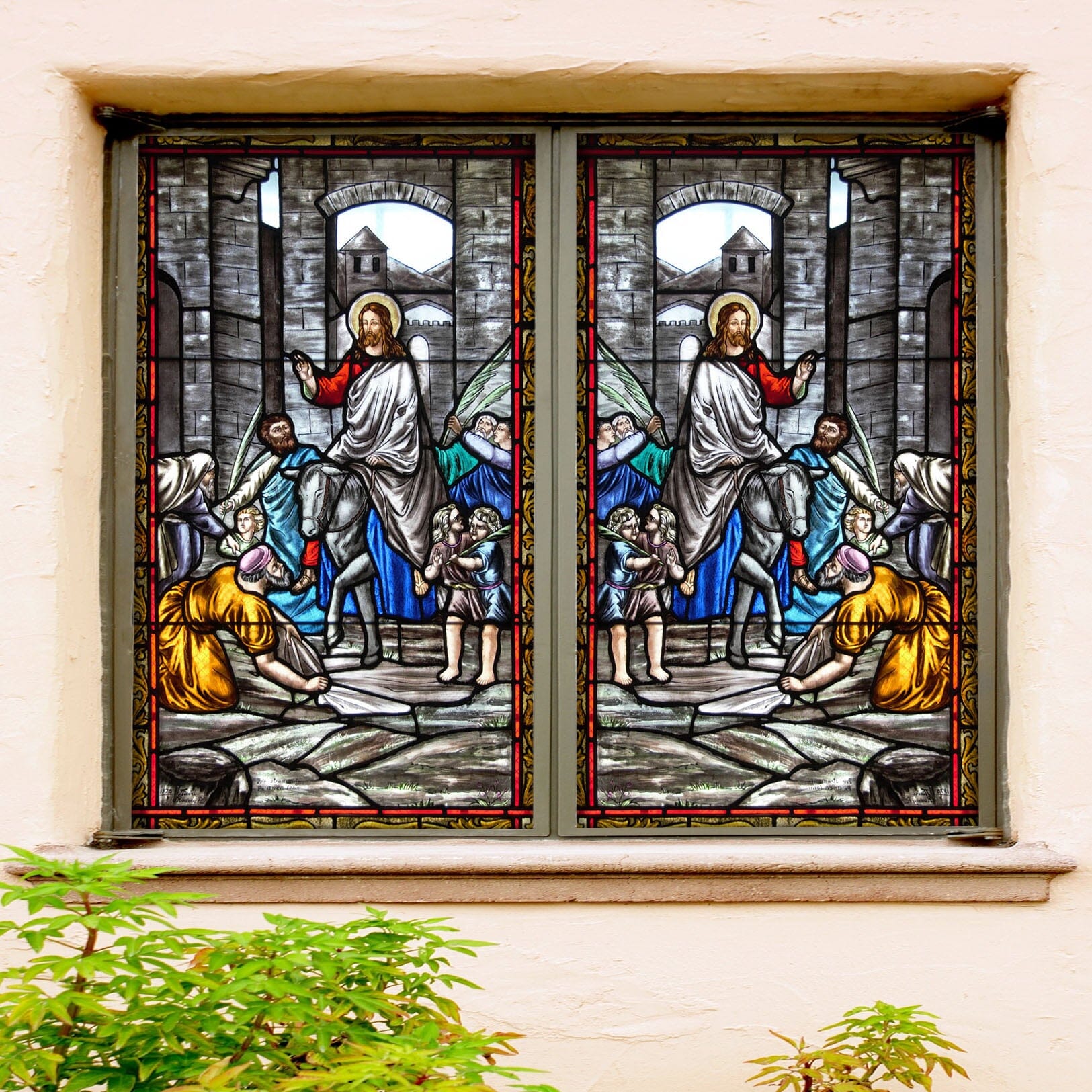 3D Royal Palace Horse 244 Window Film Print Sticker Cling Stained Glass UV Block Wallpaper AJ Wallpaper 2