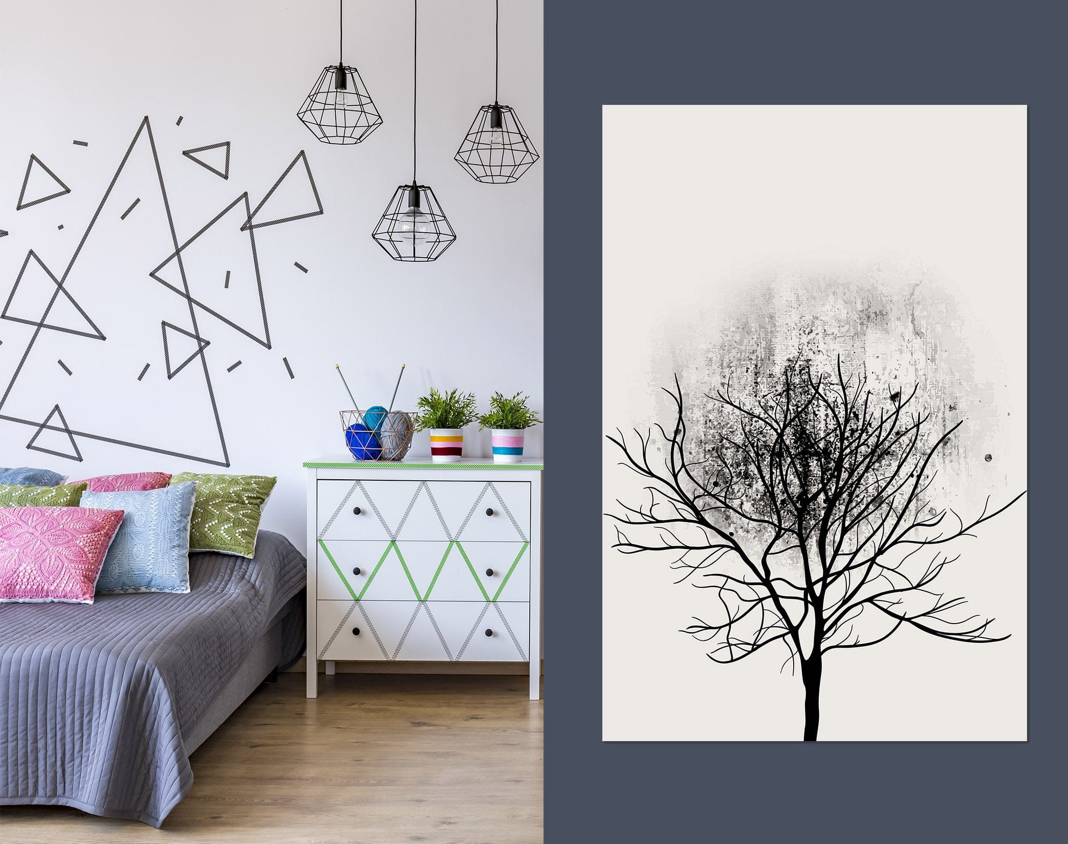 3D Dead Tree 033 Boris Draschoff Wall Sticker Wallpaper AJ Wallpaper 2