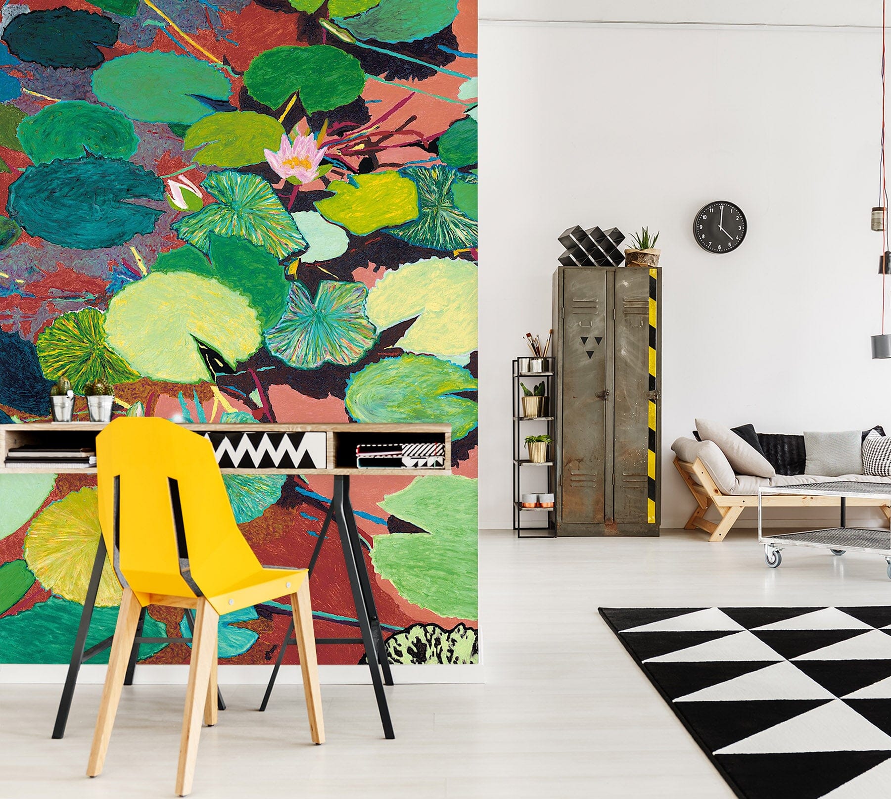 3D Lotus Bloom 290 Allan P. Friedlander Wall Mural Wall Murals Wallpaper AJ Wallpaper 2