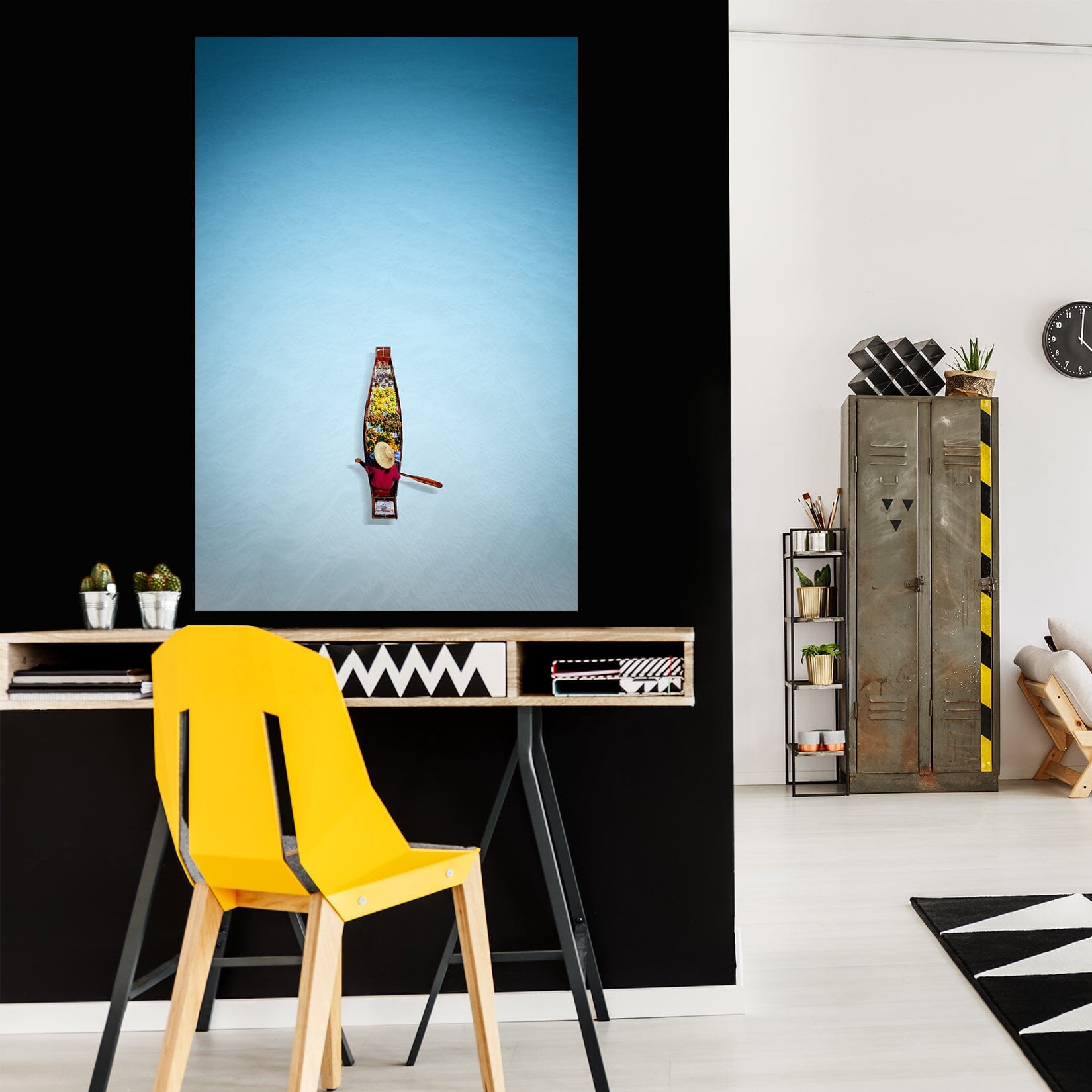 3D Boat In River 194 Marco Carmassi Wall Sticker Wallpaper AJ Wallpaper 2