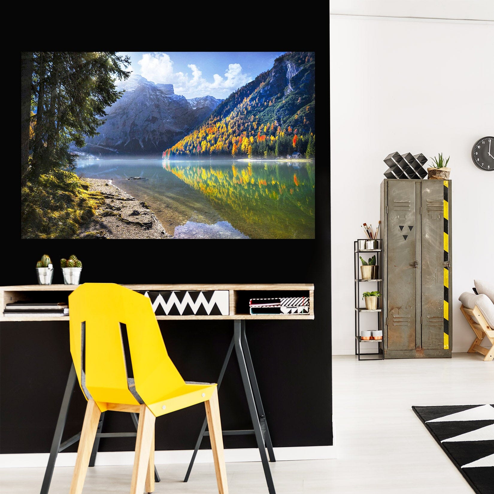 3D Blue Lake 115 Marco Carmassi Wall Sticker Wallpaper AJ Wallpaper 2