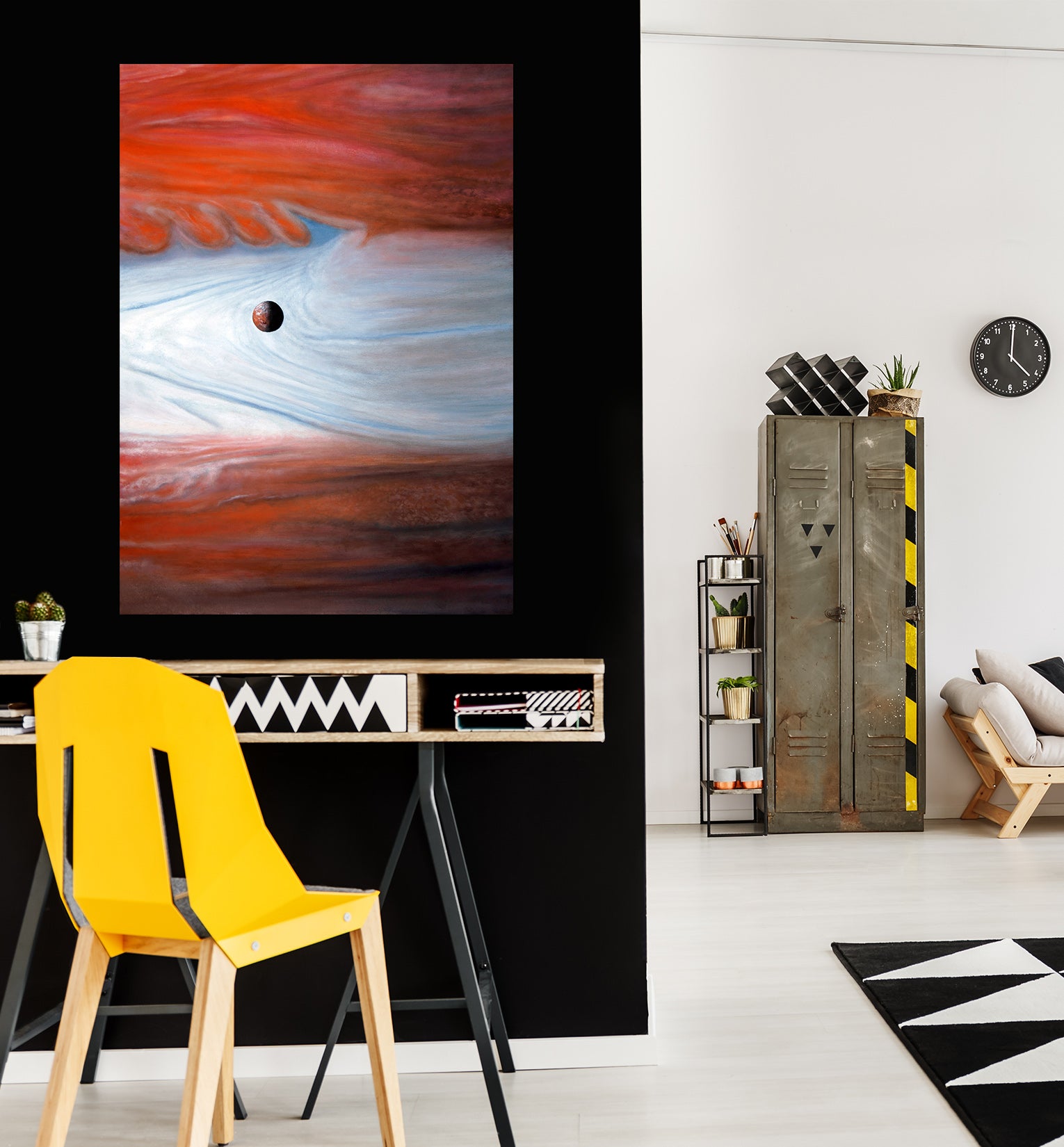 3D Red White Pattern 110132 Matthew Holden Bates Wall Sticker