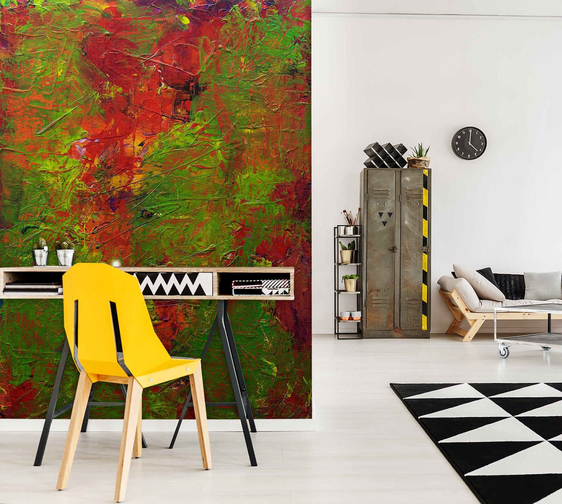 3D Red Ocean 272 Allan P. Friedlander Wall Mural Wall Murals Wallpaper AJ Wallpaper 2